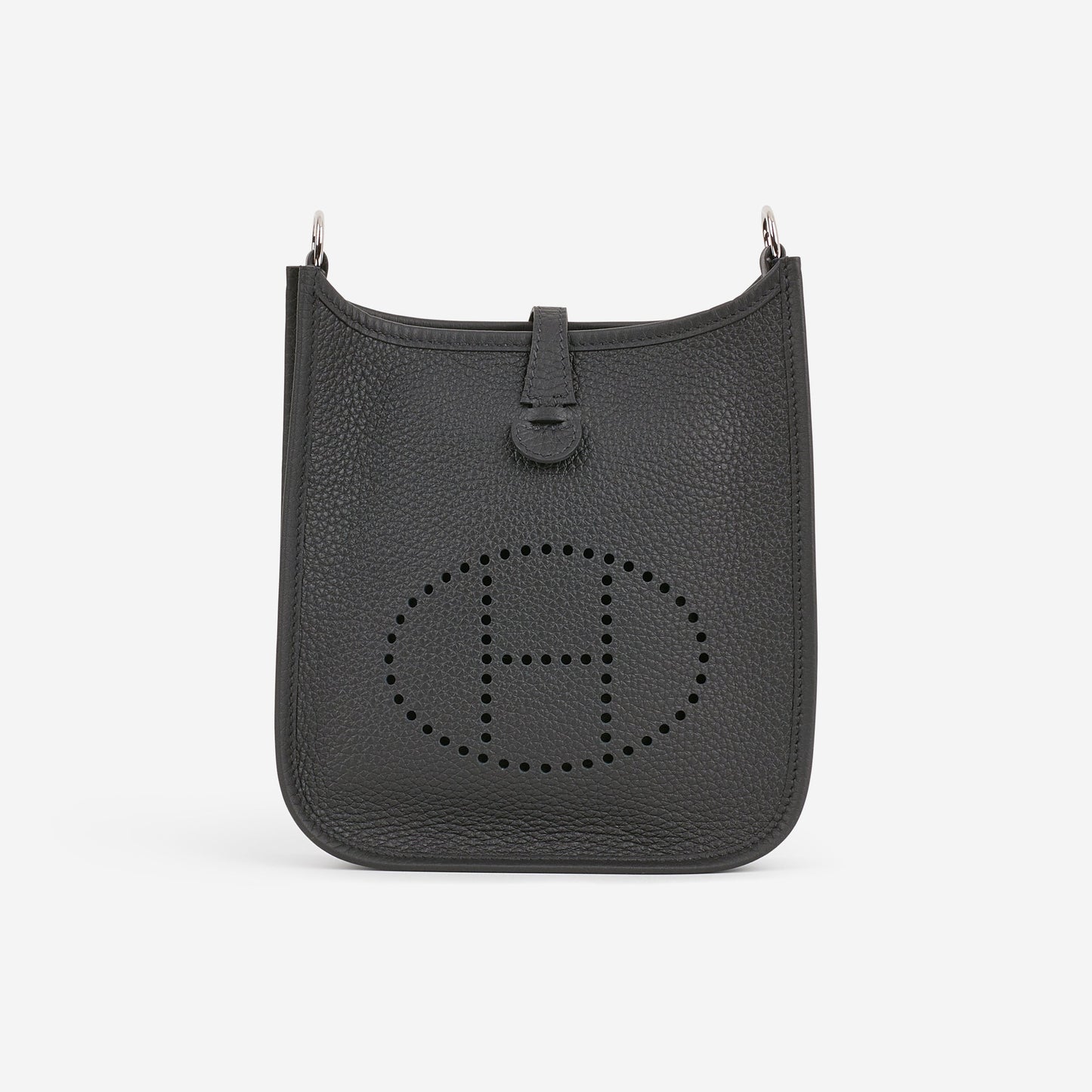 Hermès Mini Evelyne 16 - Black Clemence | Palladium Hardware