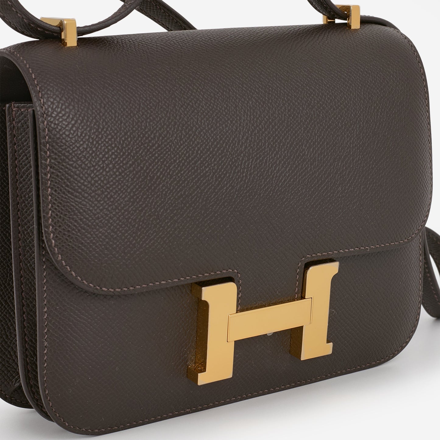 Hermès Constance 18 - Bai Brun Epsom | Gold Hardware