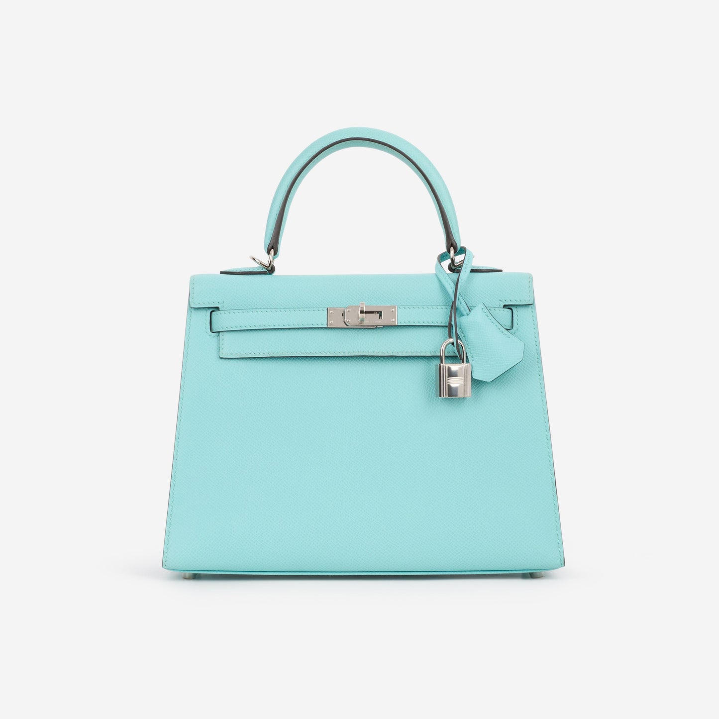 Hermès Kelly 25 - Bleu Atoll Epsom | Palladium Hardware