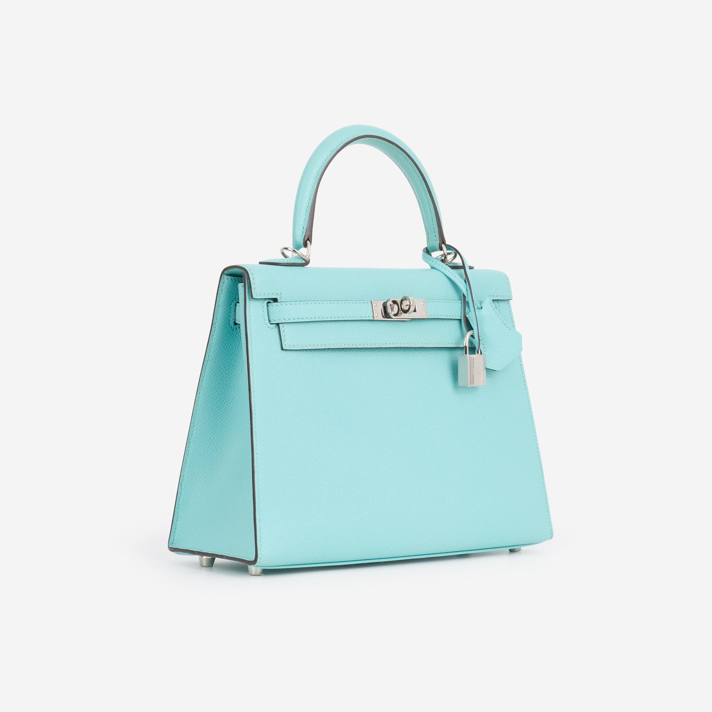 Hermès Kelly 25 - Bleu Atoll Epsom | Palladium Hardware