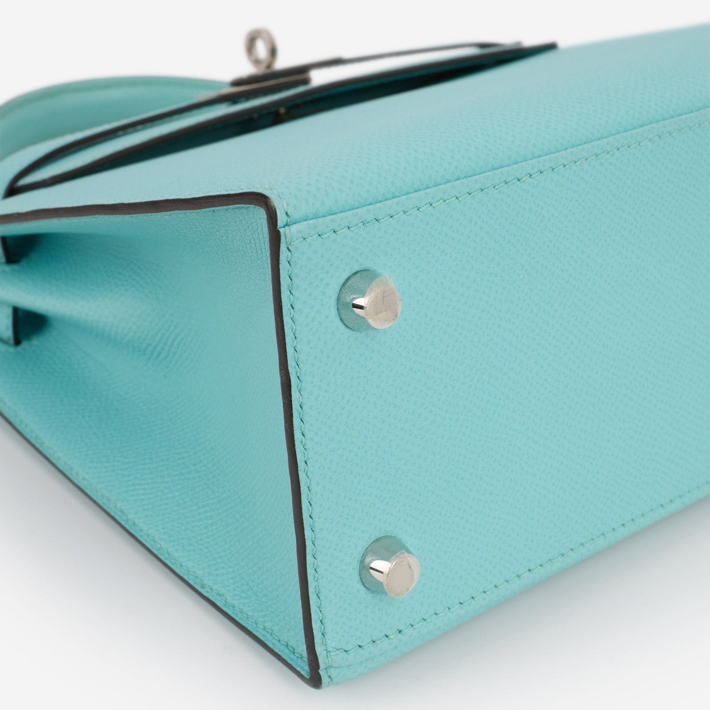 Hermès Kelly 25 - Bleu Atoll Epsom | Palladium Hardware