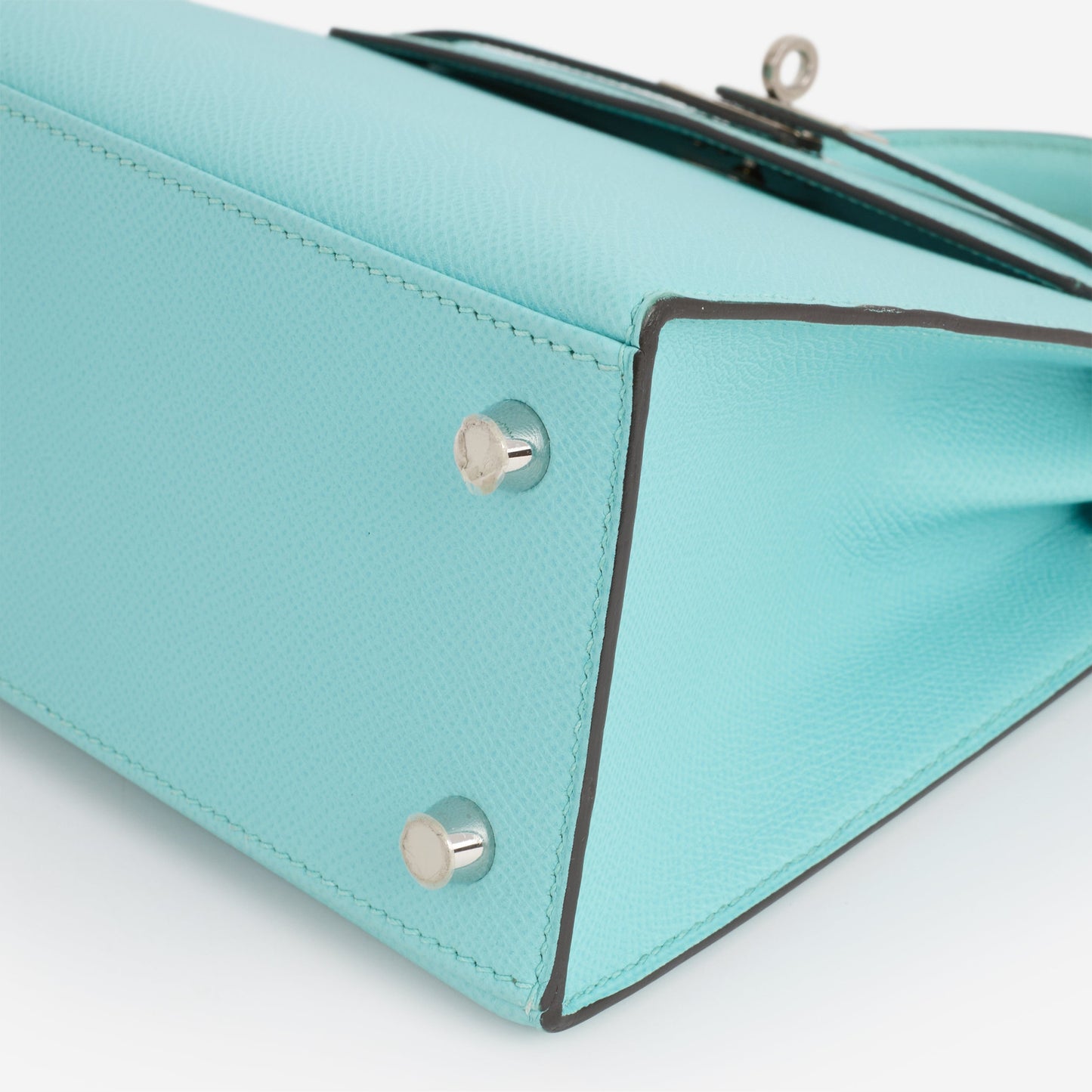Hermès Kelly 25 - Bleu Atoll Epsom | Palladium Hardware