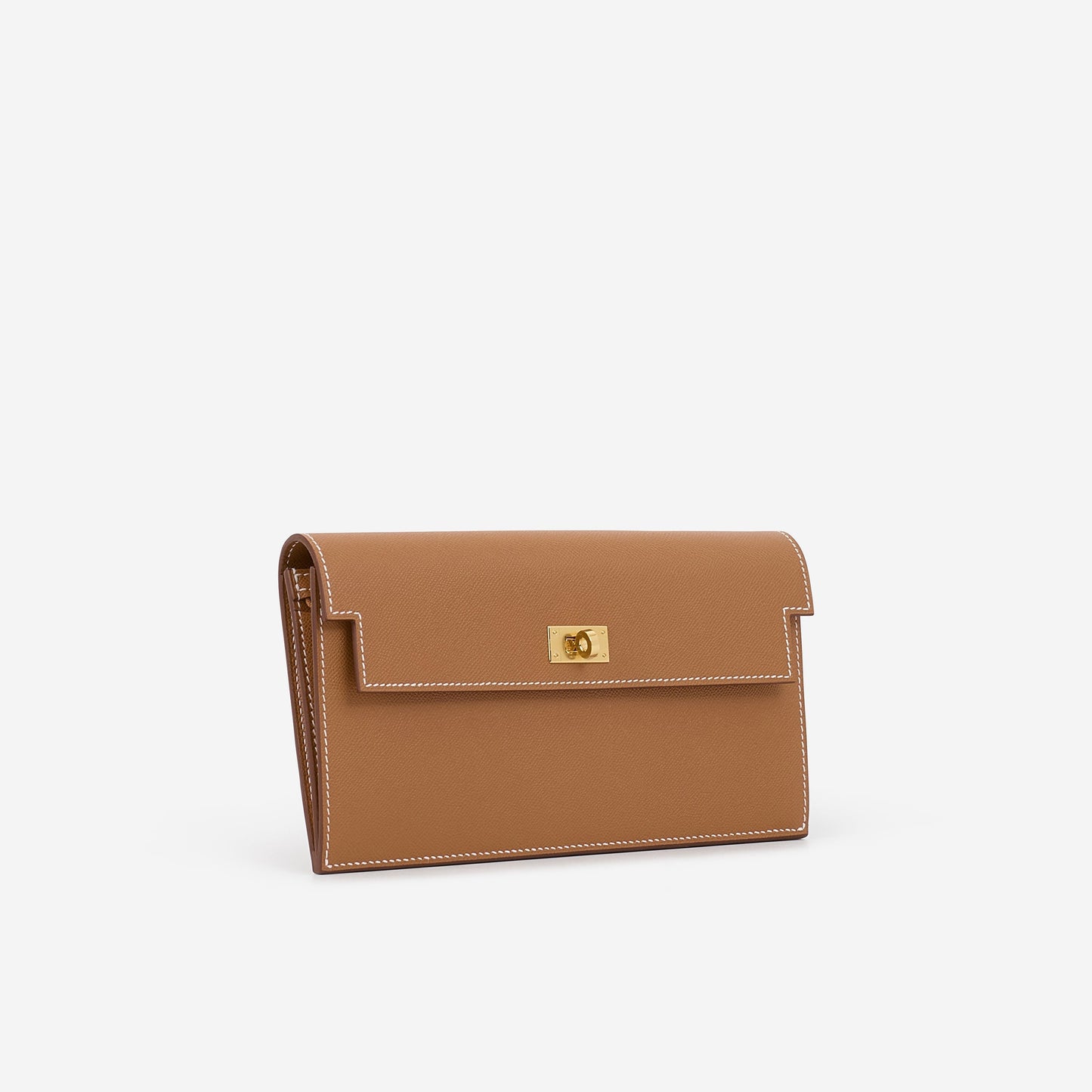 Hermès Kelly Pocket Long Wallet - Gold Madame | Gold Hardware