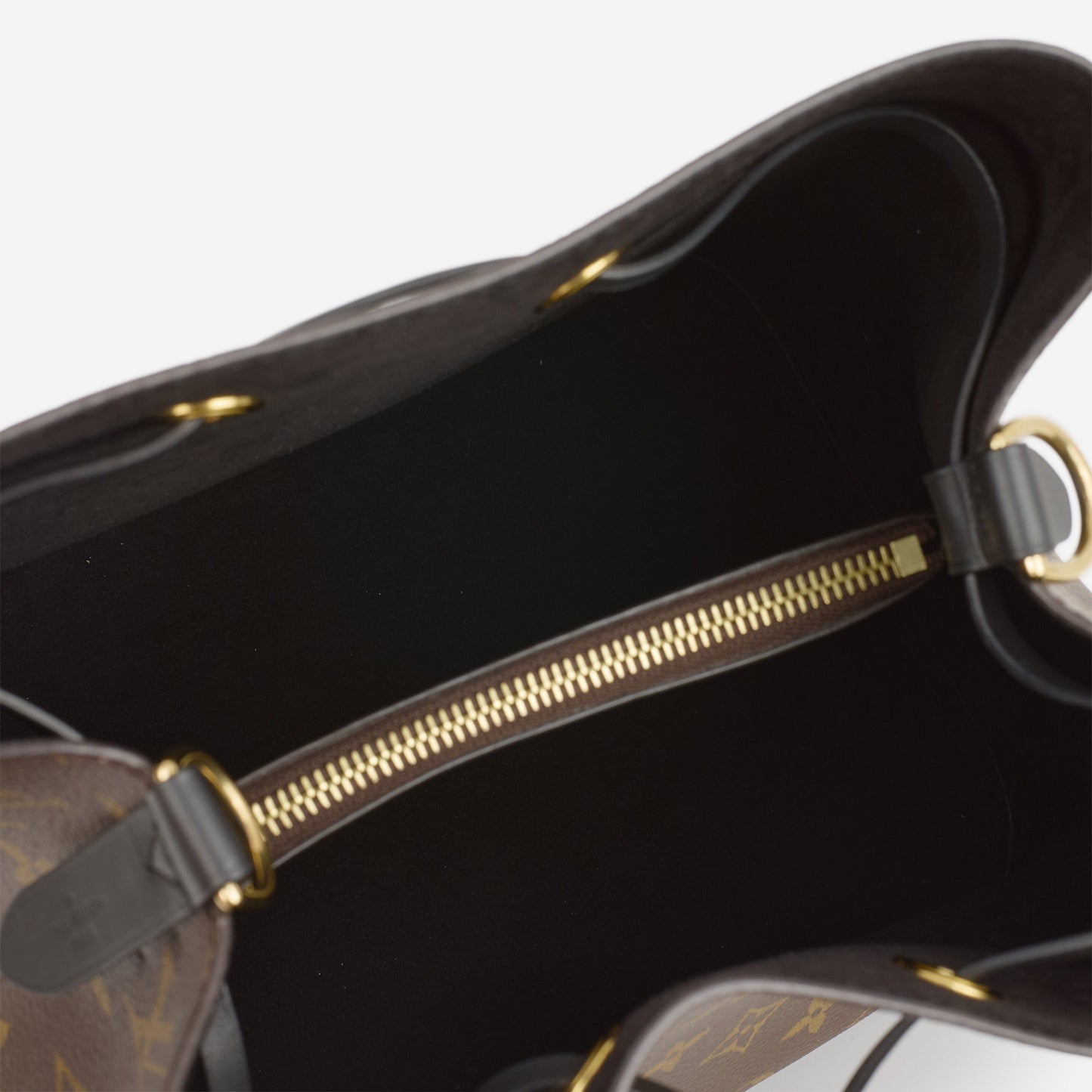 Louis Vuitton NeoNoe MM - Monogram Black Trim | Gold Hardware