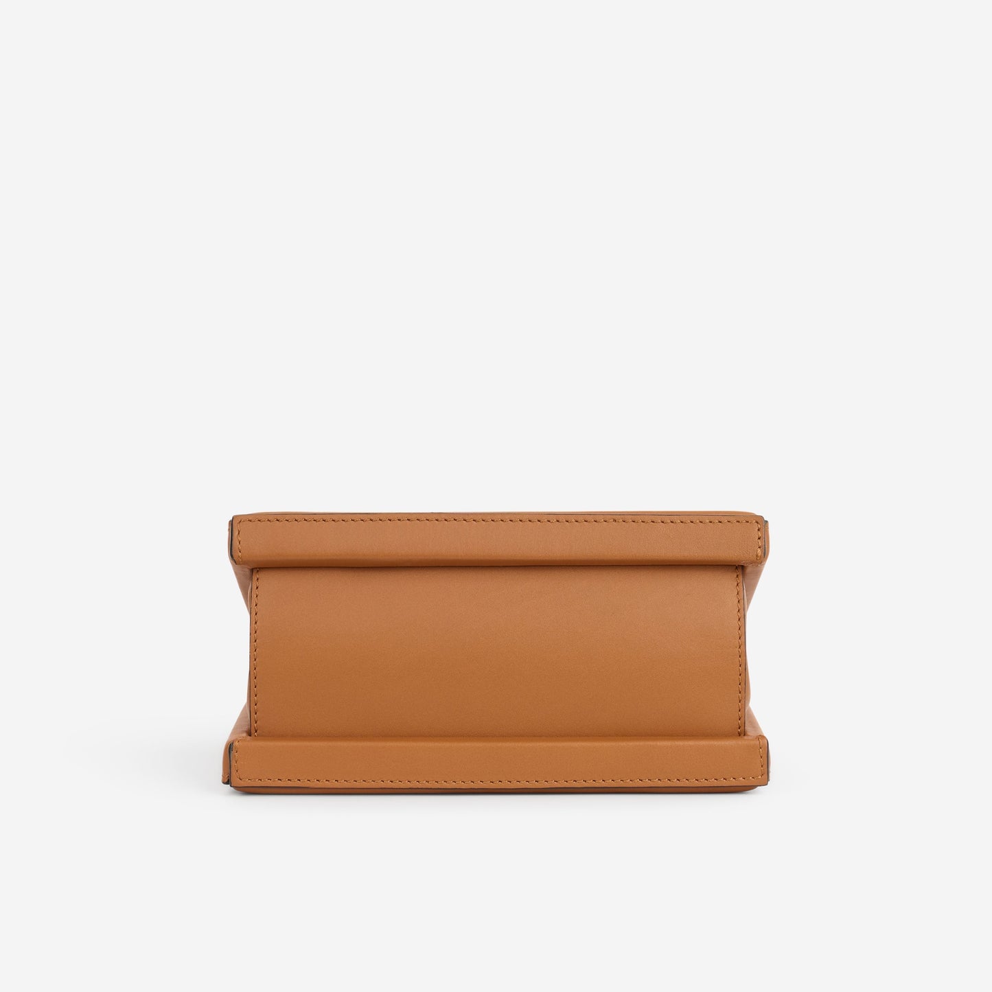 Loewe Small Postal Bag - Tan Calfskin | Silver Hardware