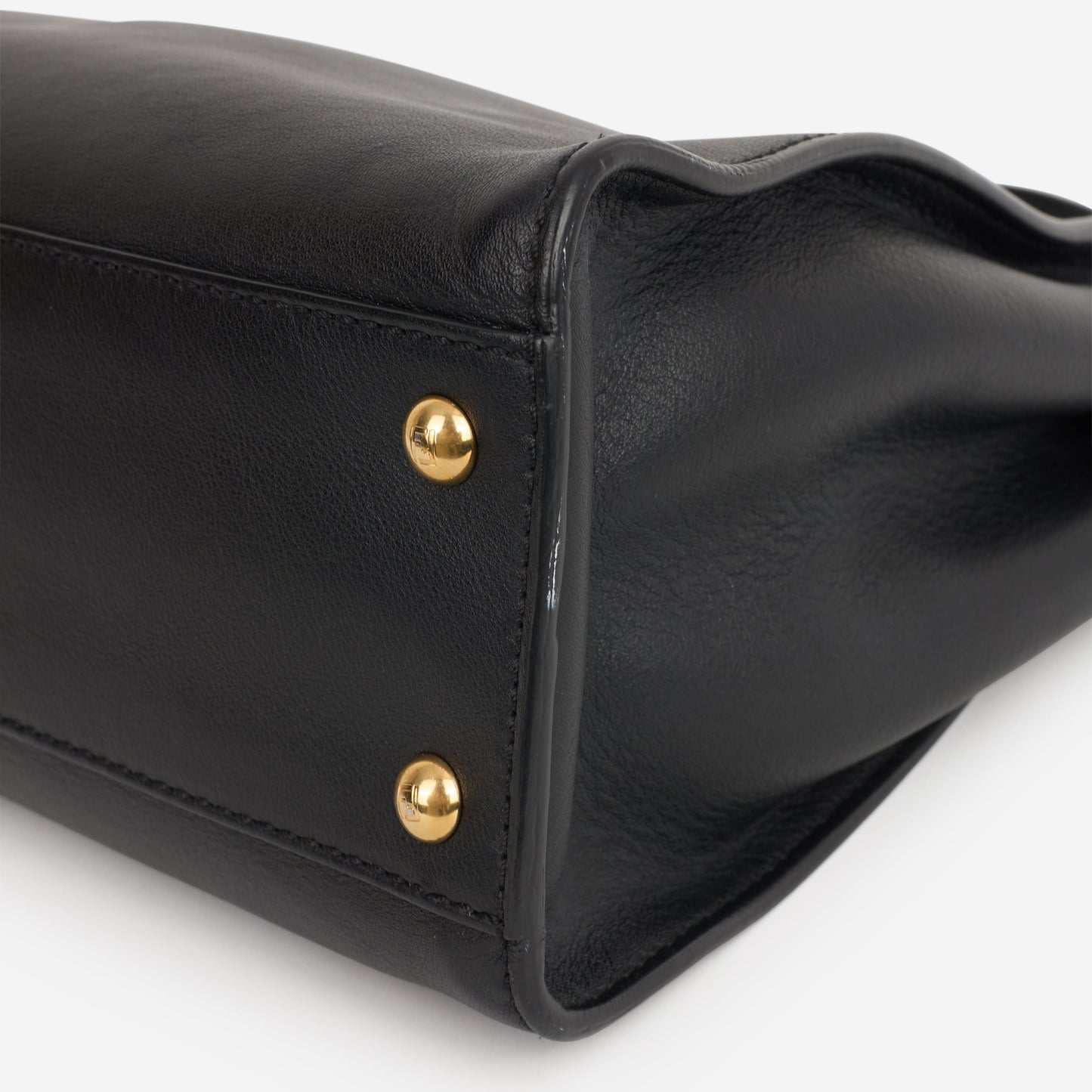 Fendi Medium Peekaboo - Black Nappa | Gold Hardware
