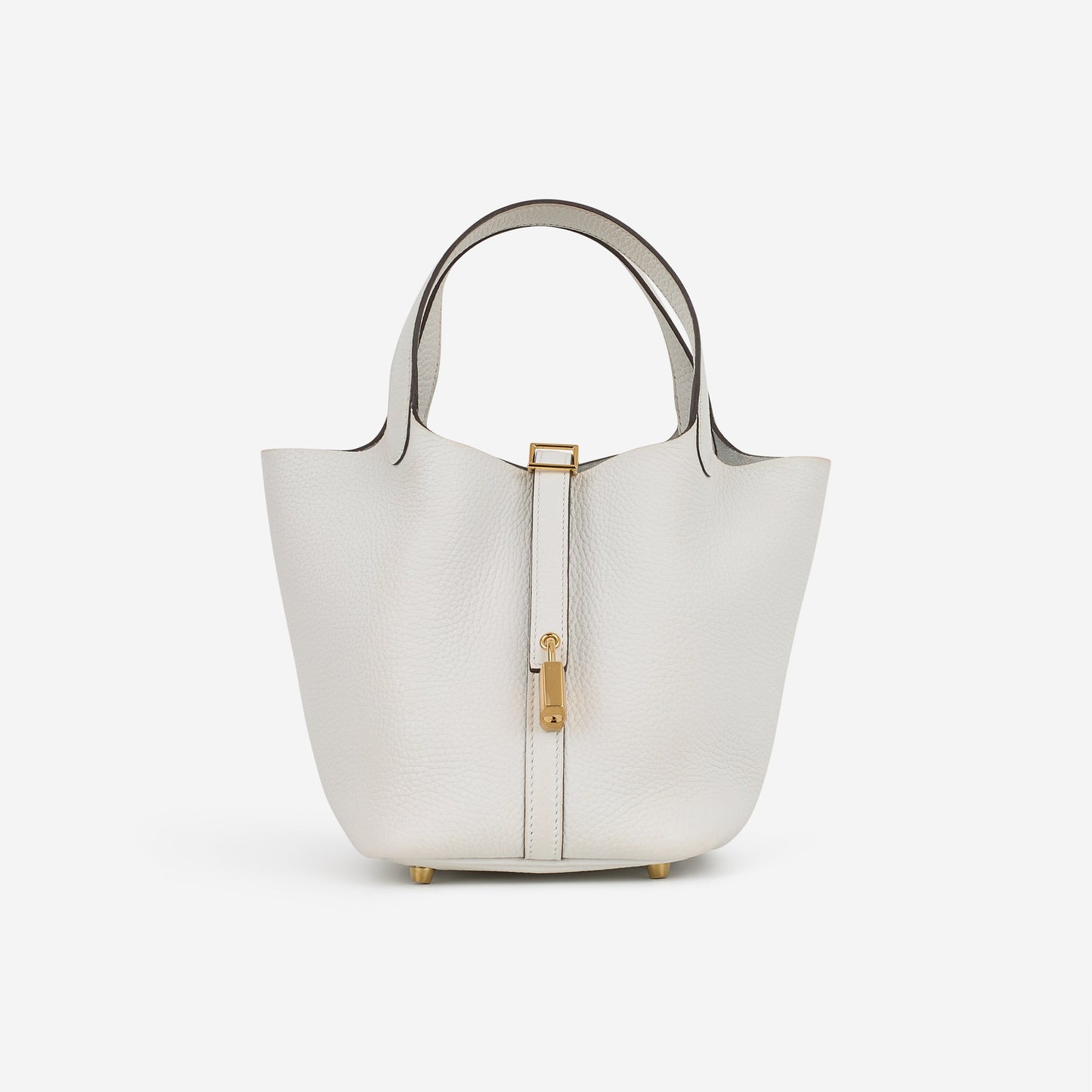 Hermès Picotin 18 - New White Clemence | Gold Hardware