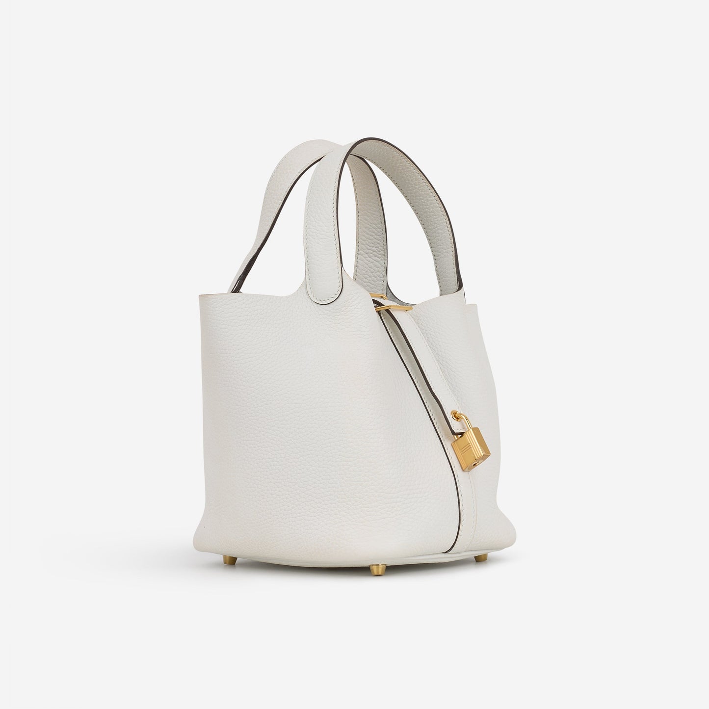 Hermès Picotin 18 - New White Clemence | Gold Hardware