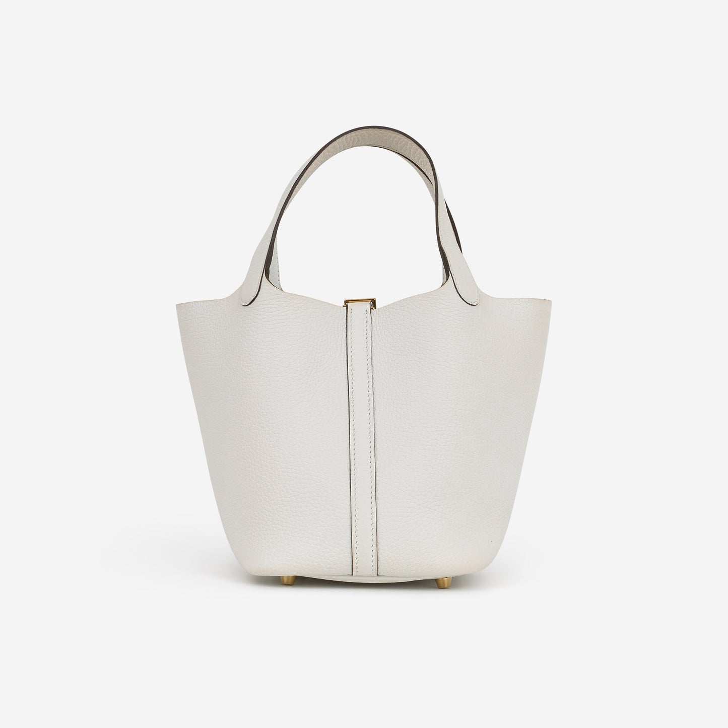 Hermès Picotin 18 - New White Clemence | Gold Hardware