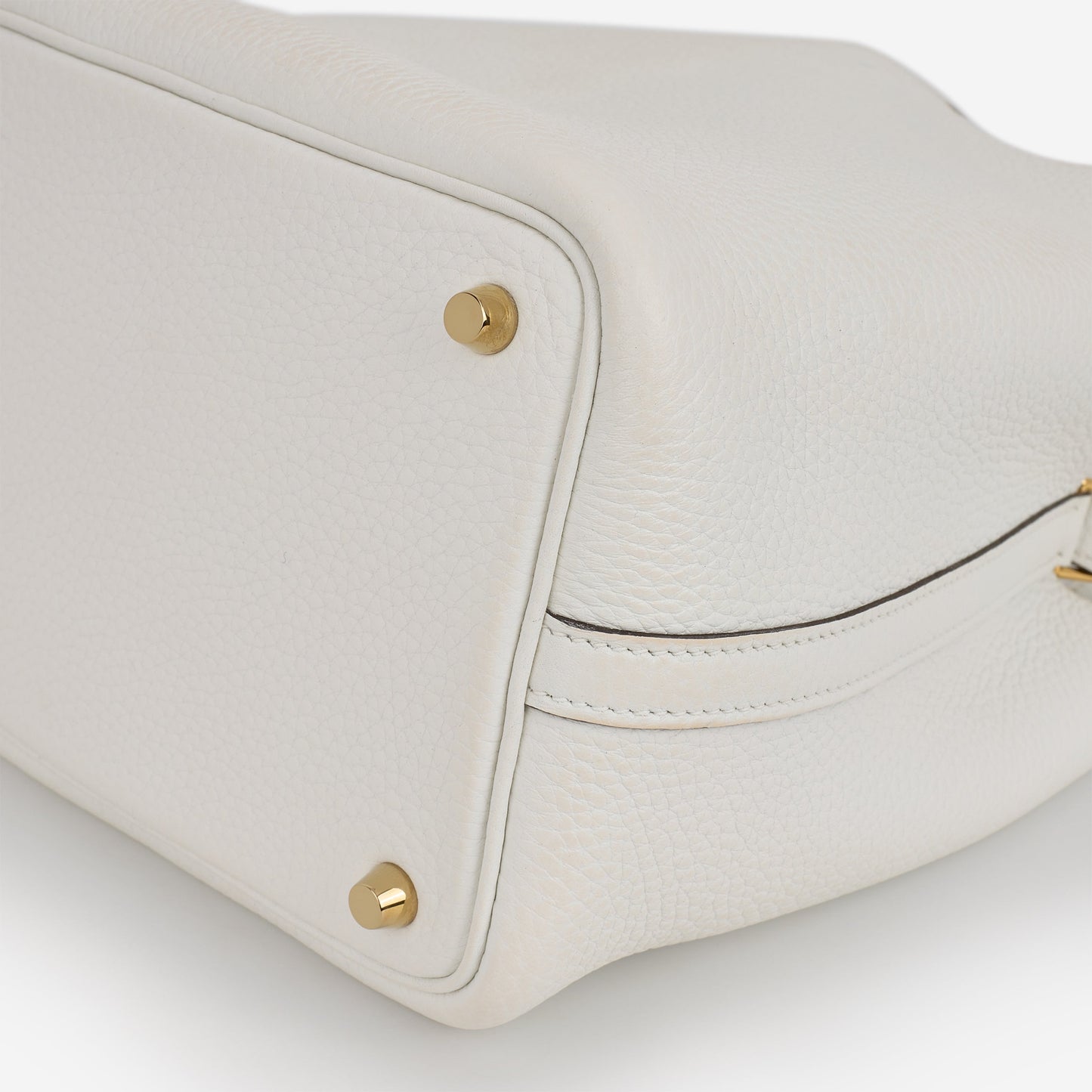 Hermès Picotin 18 - New White Clemence | Gold Hardware