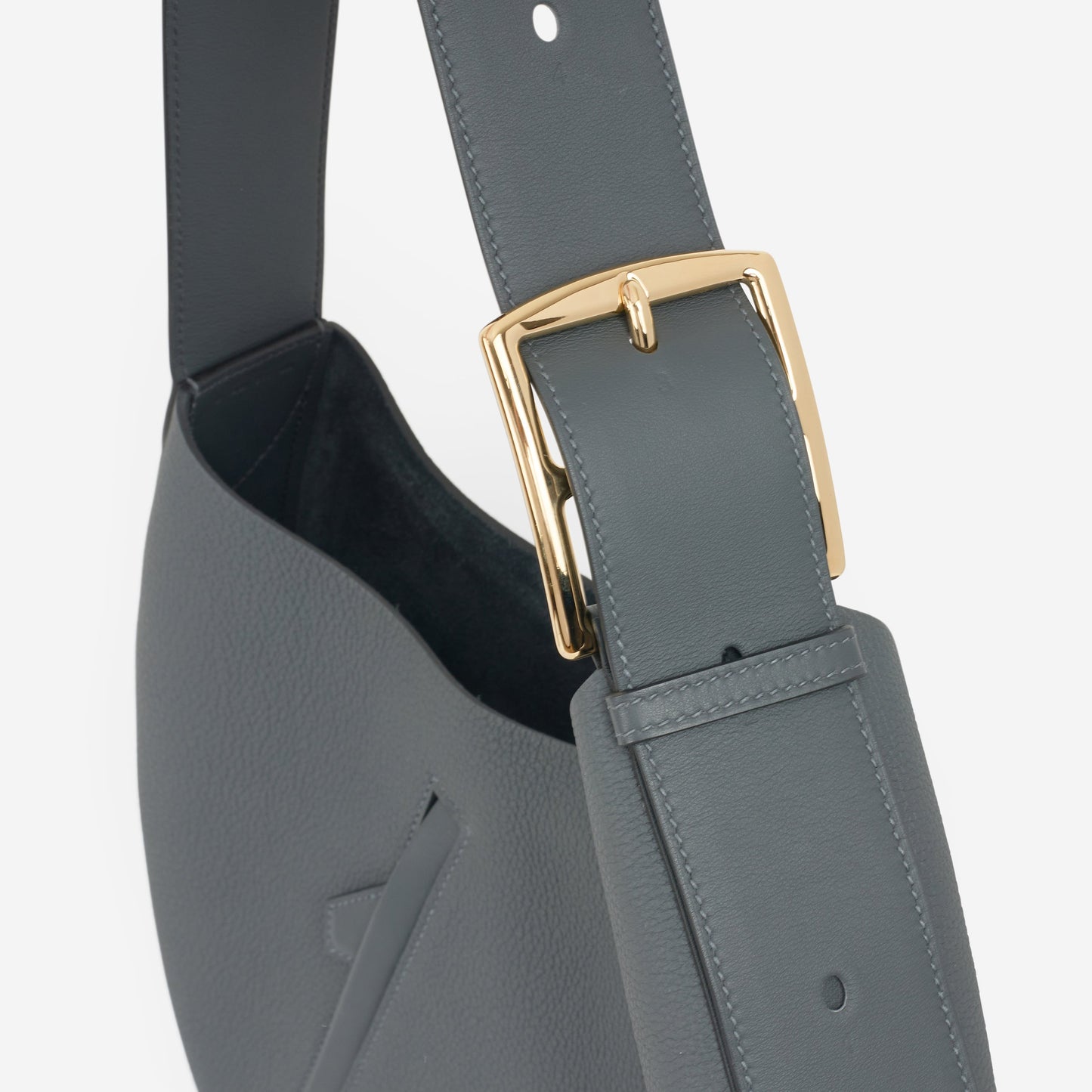 Hermès Arcon Slim Bag - Gris Misty Togo / Swift Leather | Permabrass Hardware