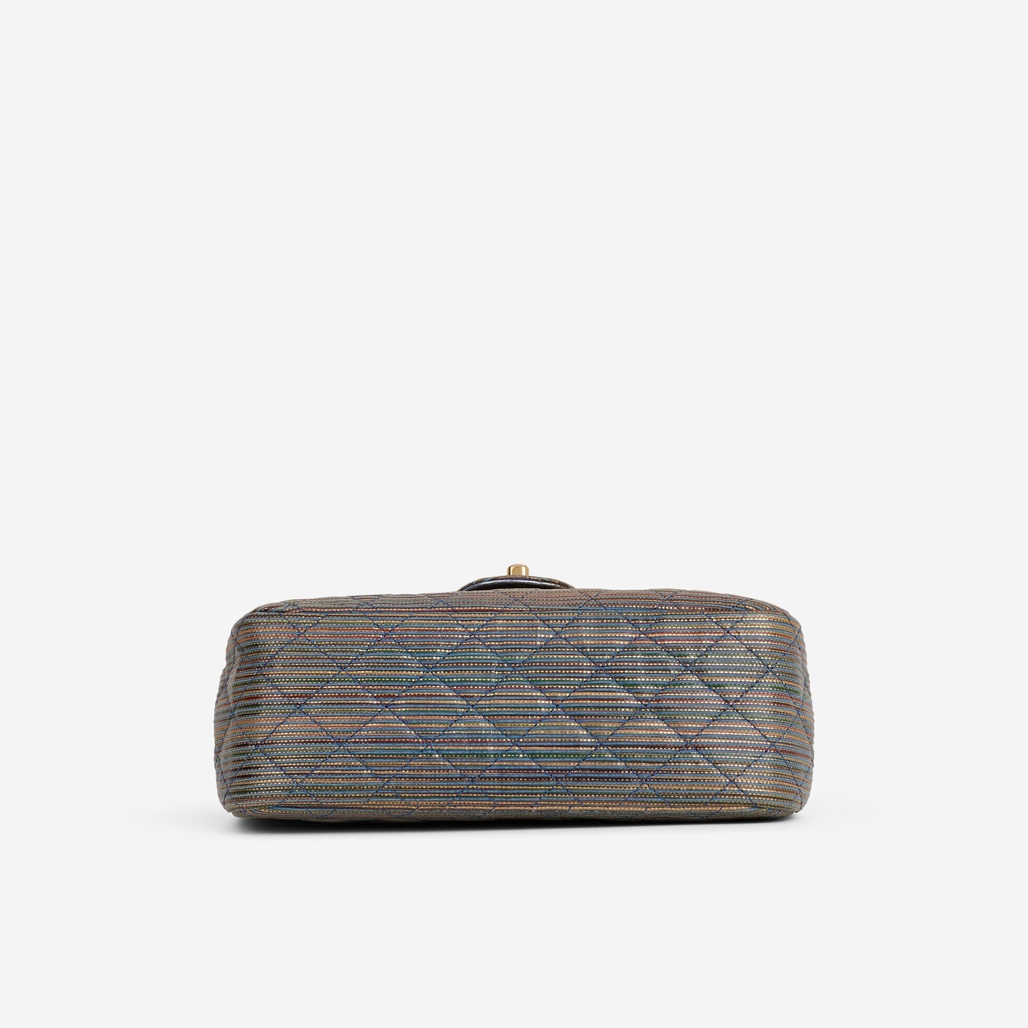 Chanel Paris-Seoul Small Flap - Rainbow Metallic Raffia | Aged Gold Hardware