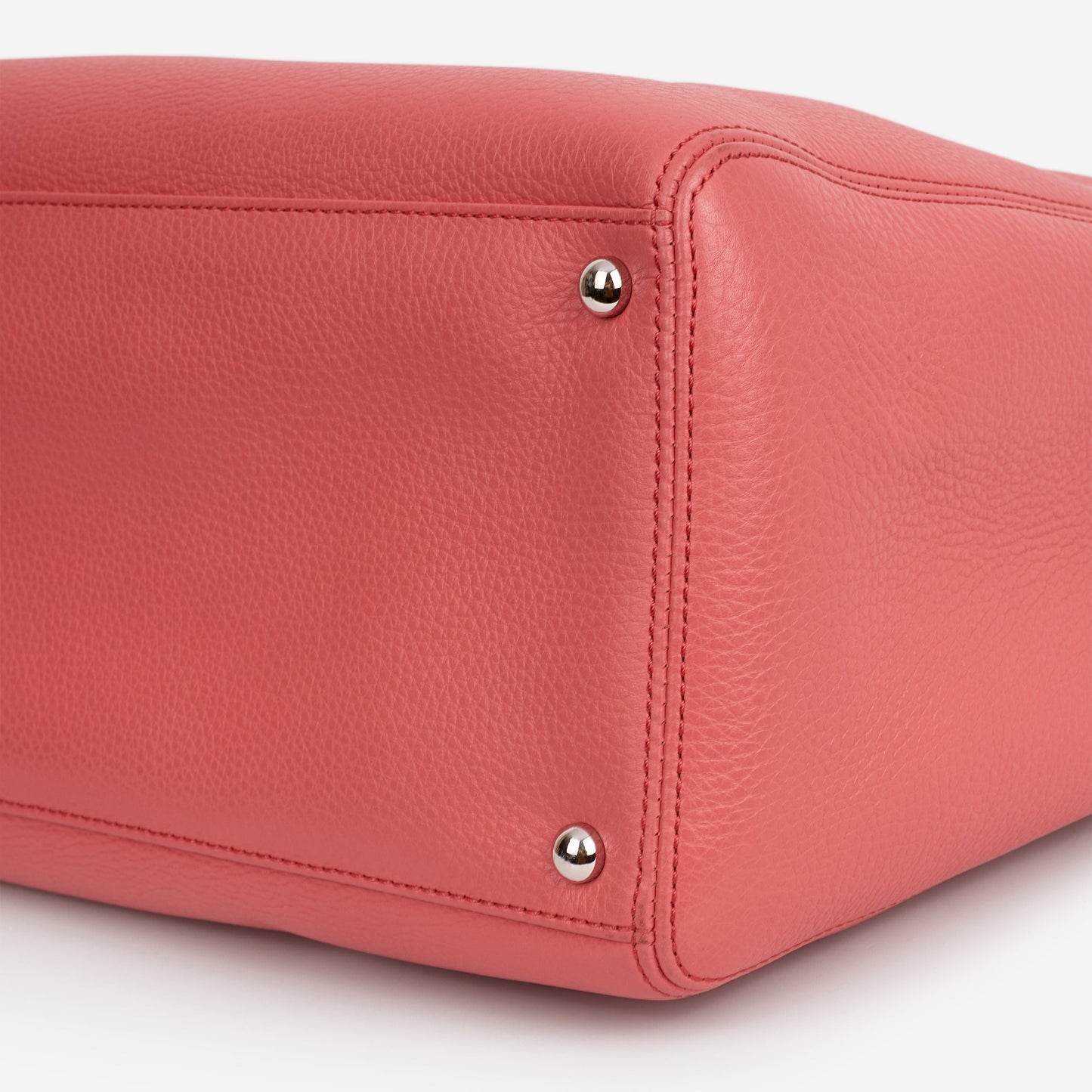 Chanel Cerf Tote - Coral Pink Taurillon | Silver Hardware