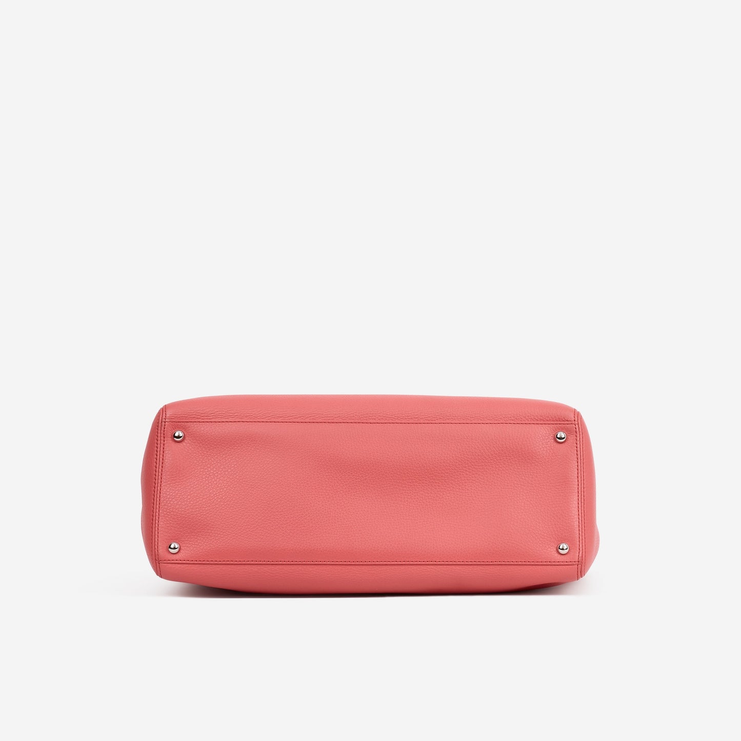 Chanel Cerf Tote - Coral Pink Taurillon | Silver Hardware
