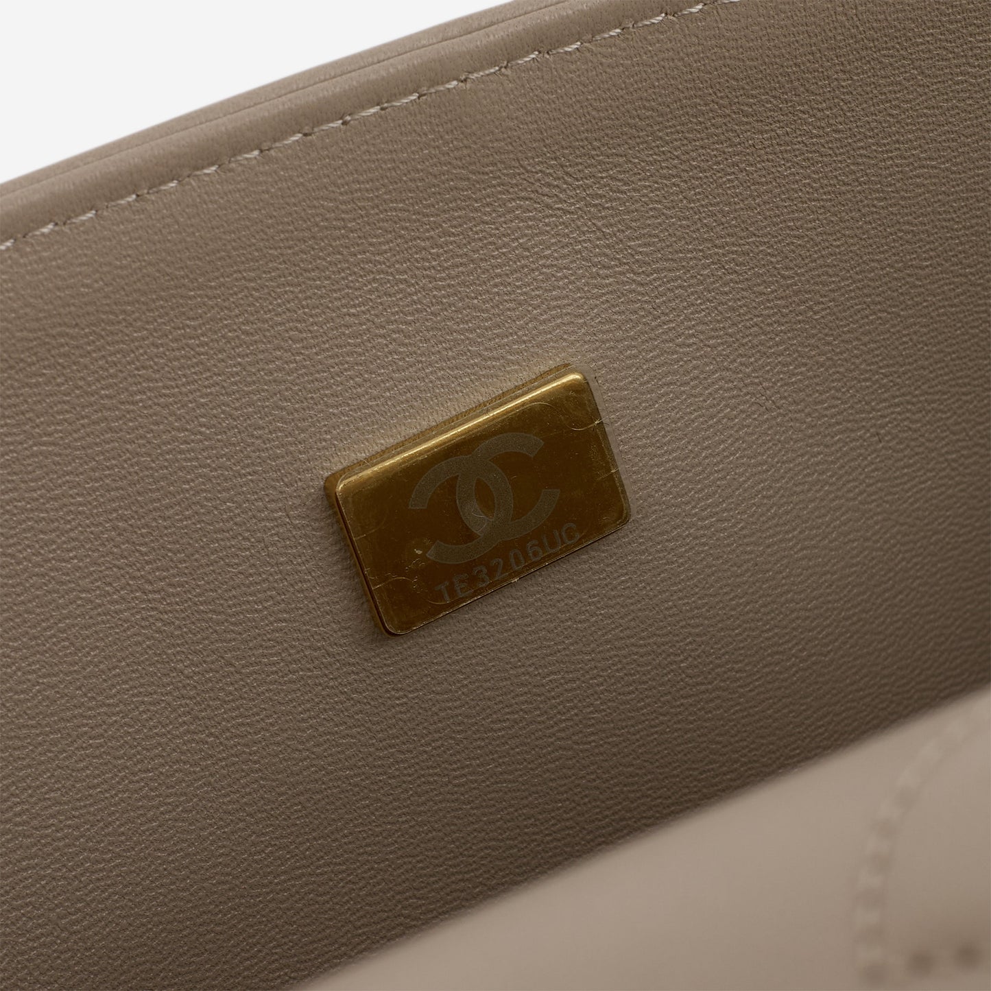 Chanel Medium Classic Flap - Grey Suede | Champagne Gold Hardware