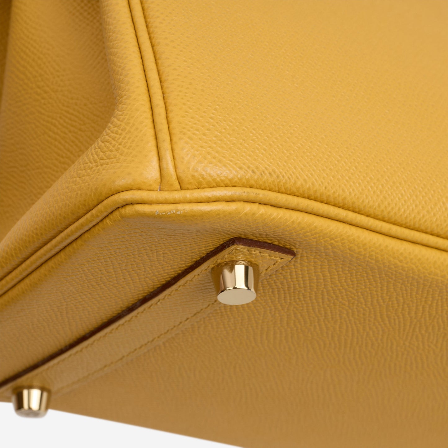 Hermès Birkin 30 - Jaune Ambre Epsom Retourne | Gold Hardware