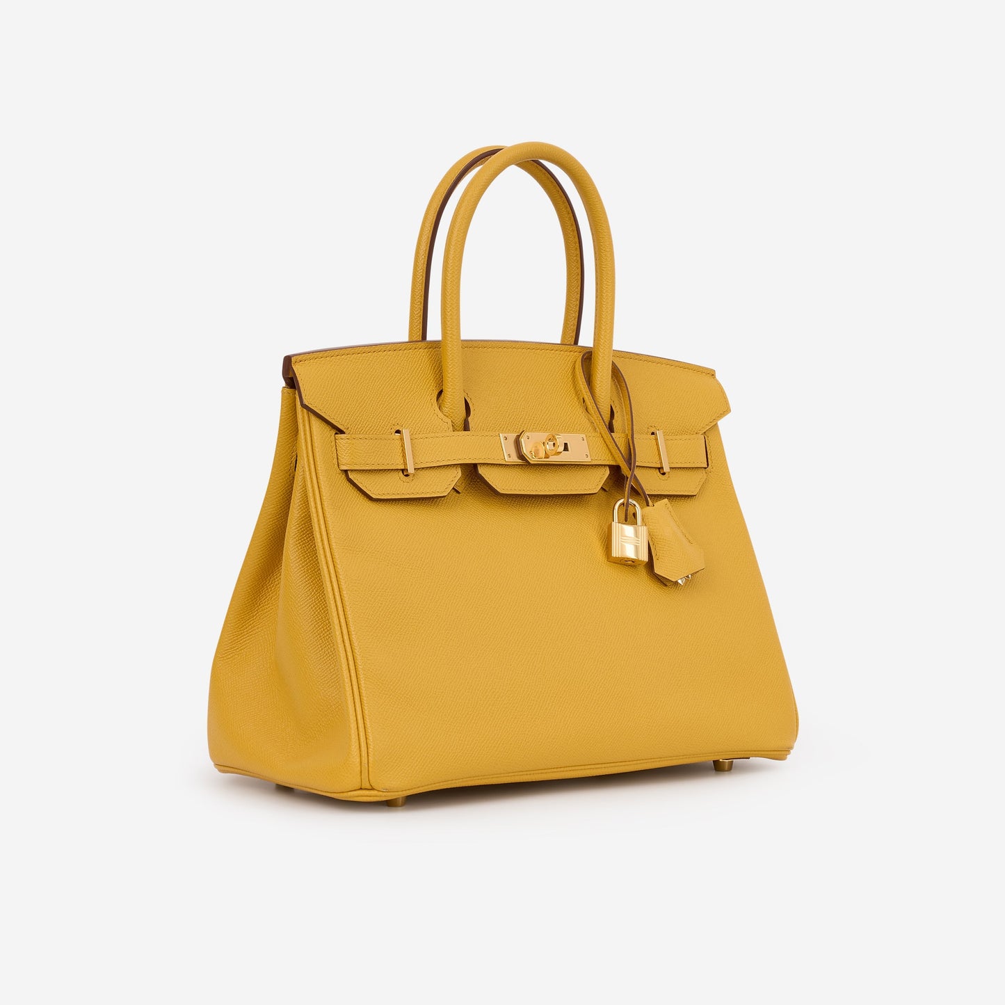 Hermès Birkin 30 - Jaune Ambre Epsom Retourne | Gold Hardware