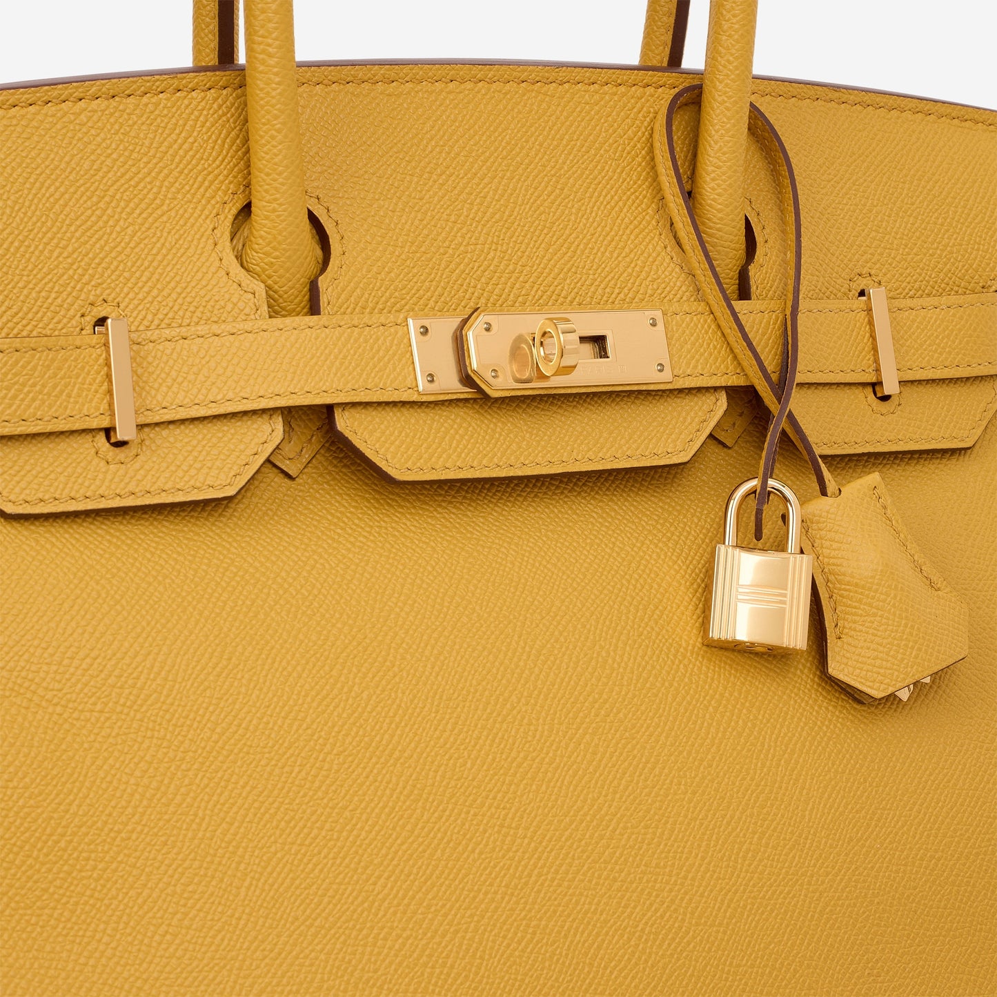 Hermès Birkin 30 - Jaune Ambre Epsom Retourne | Gold Hardware