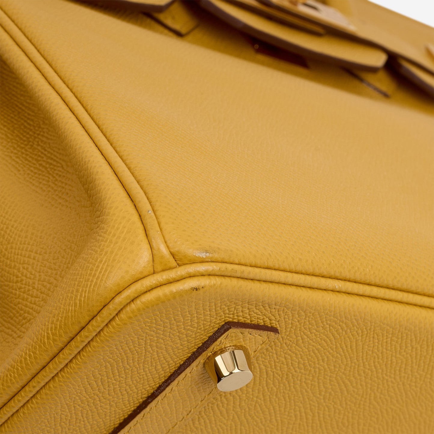 Hermès Birkin 30 - Jaune Ambre Epsom Retourne | Gold Hardware