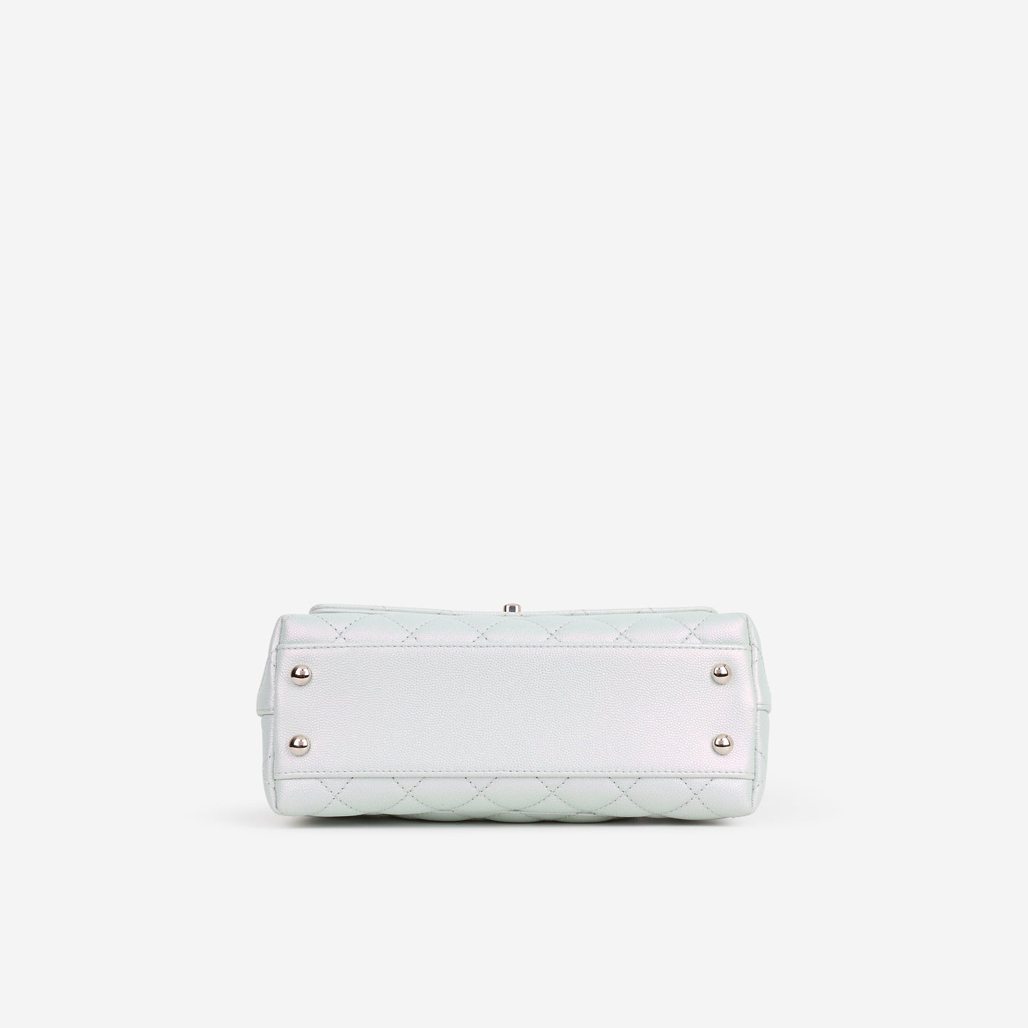 Chanel Small Coco Handle - Iridescent Caviar | Rainbow Hardware