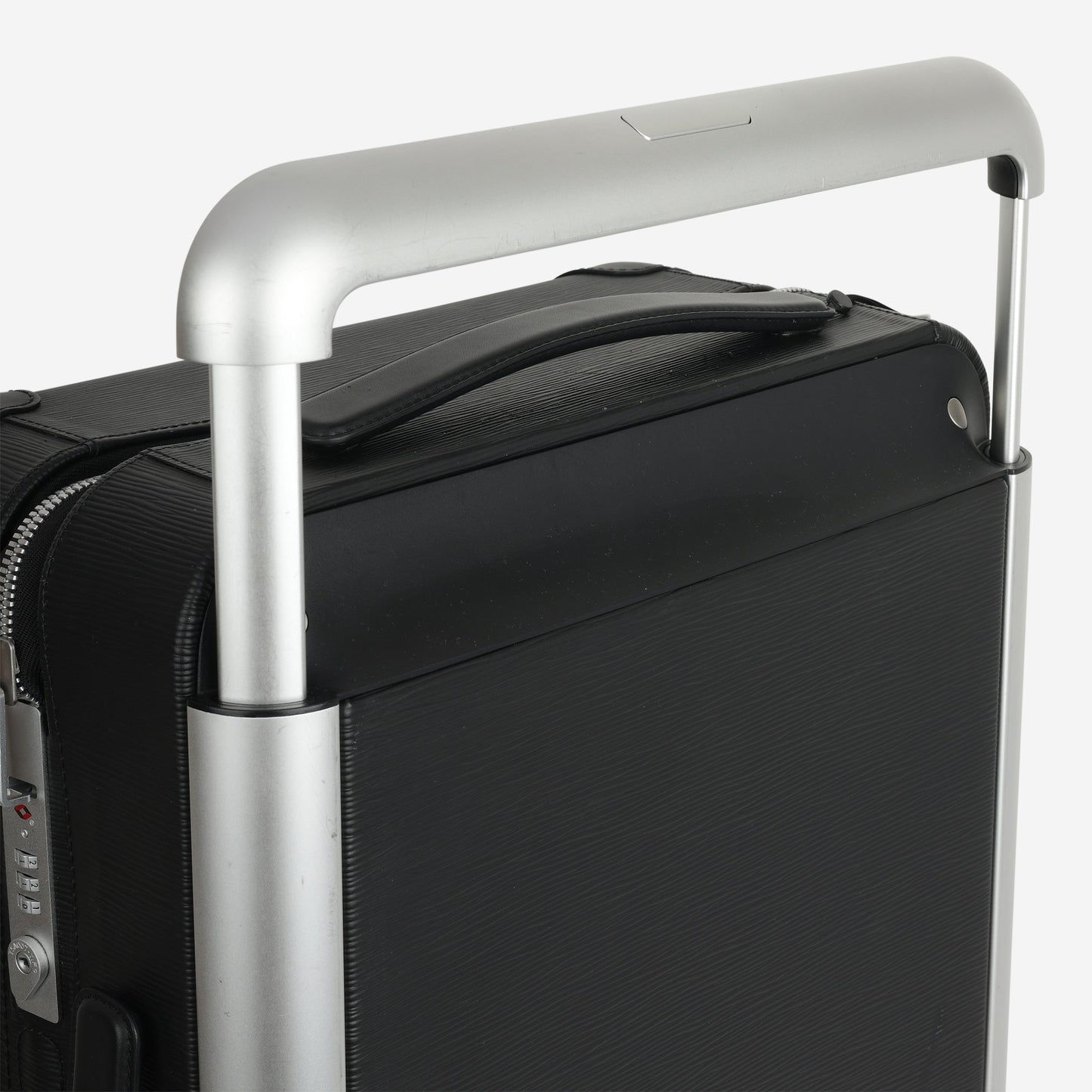 Louis Vuitton Horizon 55 Suitcase - Black Epi Leather | Silver Hardware