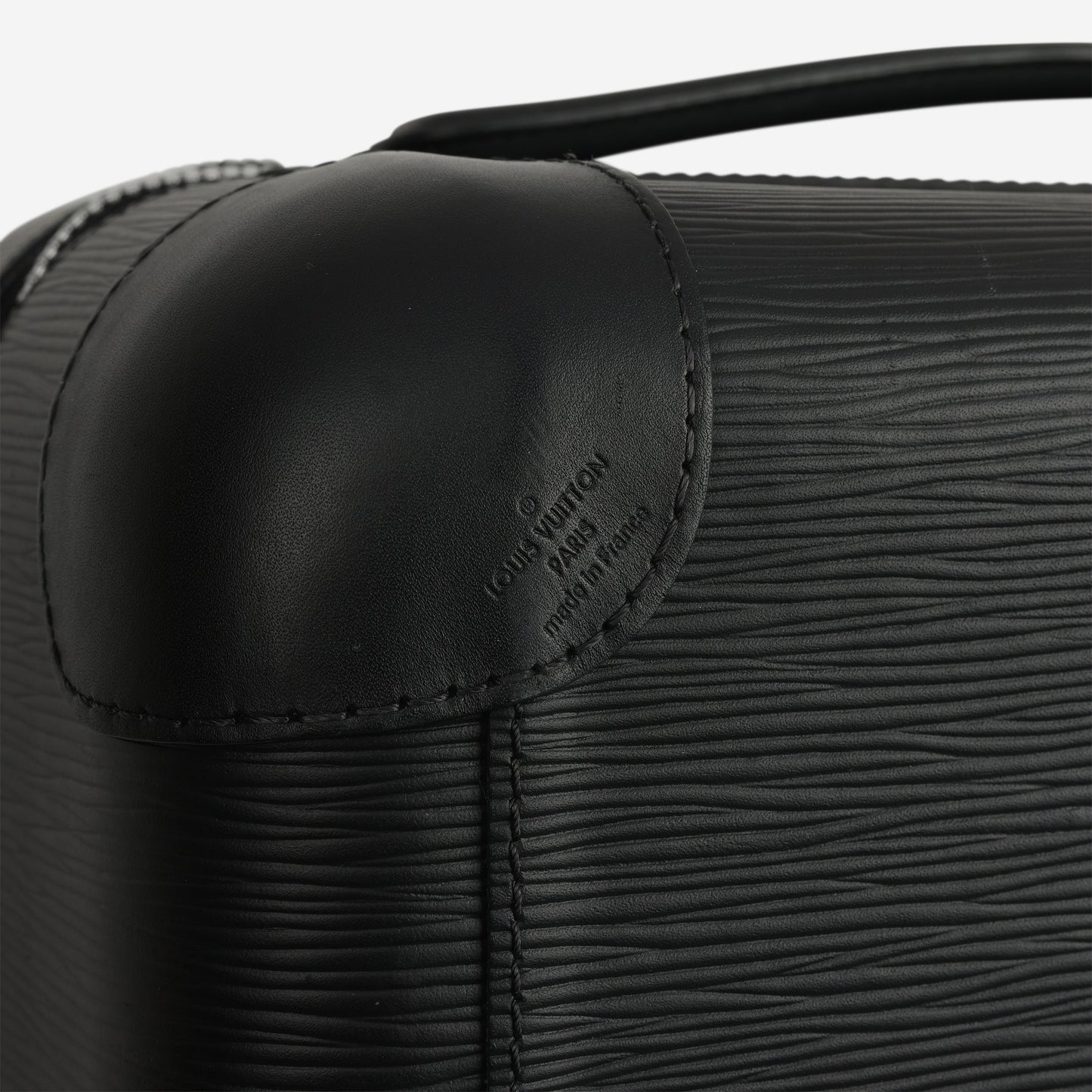 Louis Vuitton Horizon 55 Suitcase - Black Epi Leather | Silver Hardware