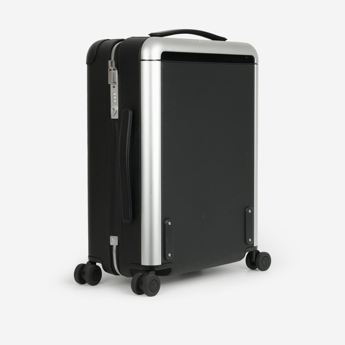 Louis Vuitton Horizon 55 Suitcase - Black Epi Leather | Silver Hardware