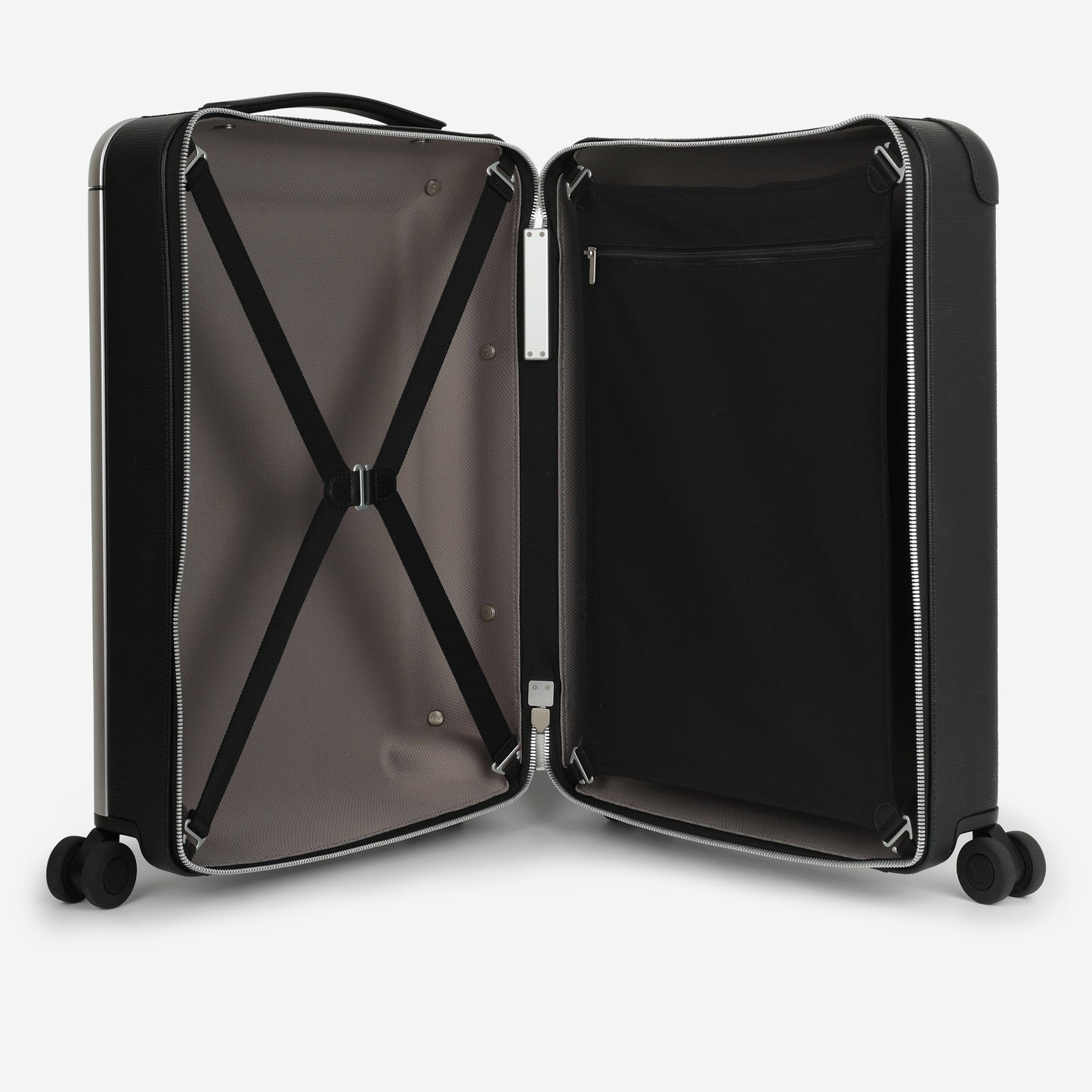 Louis Vuitton Horizon 55 Suitcase - Black Epi Leather | Silver Hardware