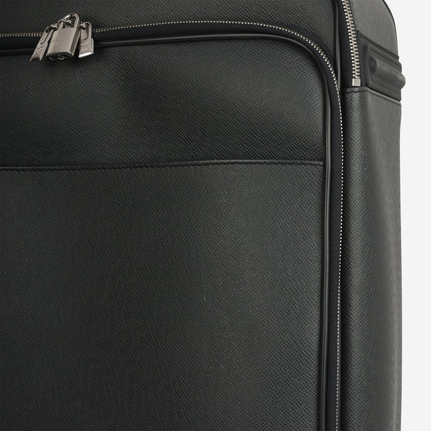 Louis Vuitton Pégase 55 Suitcase - Black Taiga Leather | Silver Hardware