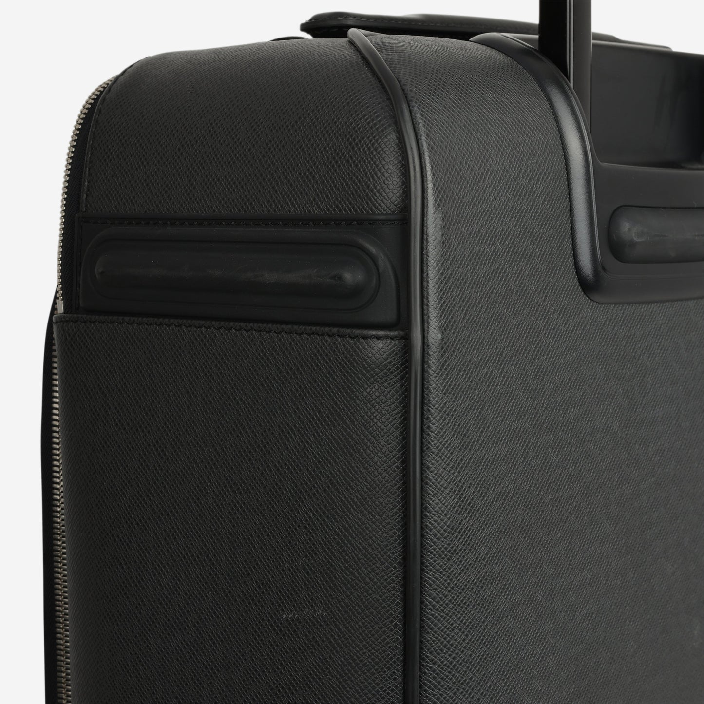 Louis Vuitton Pégase 55 Suitcase - Black Taiga Leather | Silver Hardware