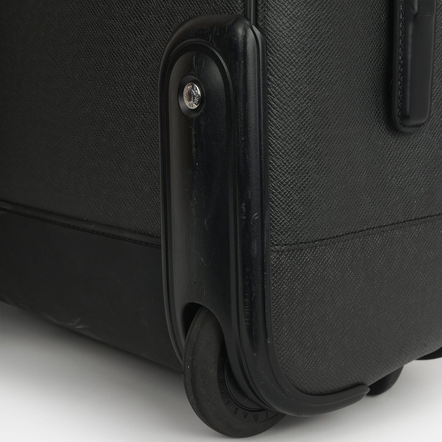 Louis Vuitton Pégase 55 Suitcase - Black Taiga Leather | Silver Hardware