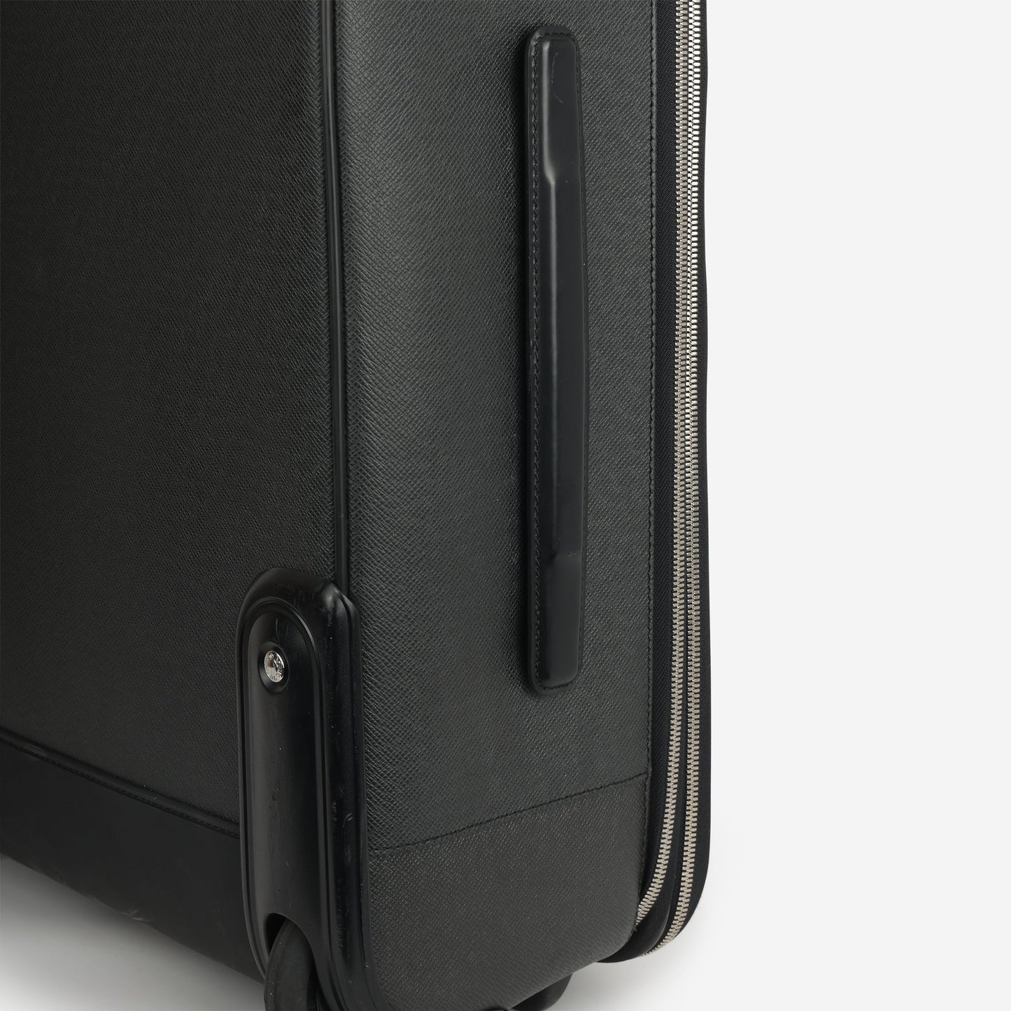 Louis Vuitton Pégase 55 Suitcase - Black Taiga Leather | Silver Hardware