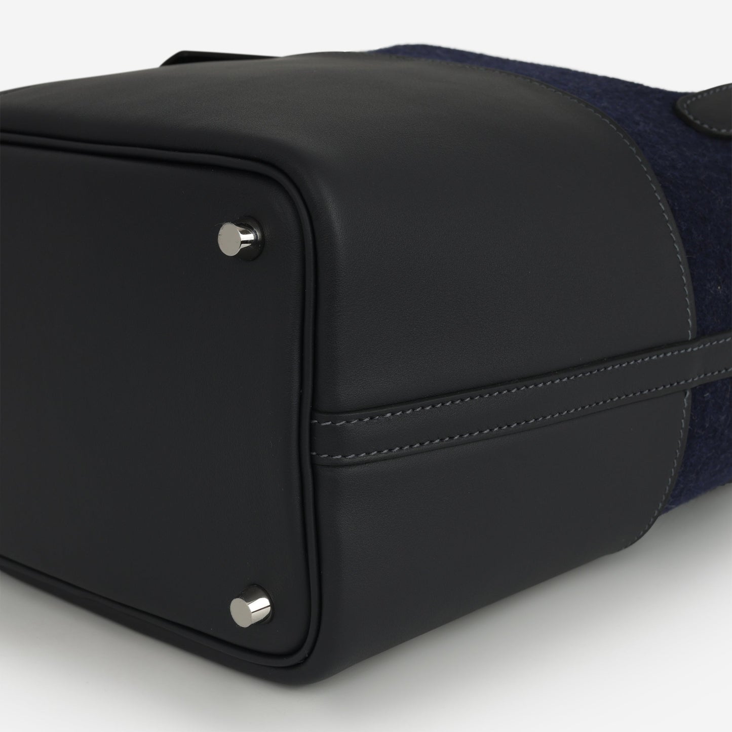 Hermès Picotin 18 Go Team - Caban / Bleu Nuit / Bleu de France | Palladium Hardware