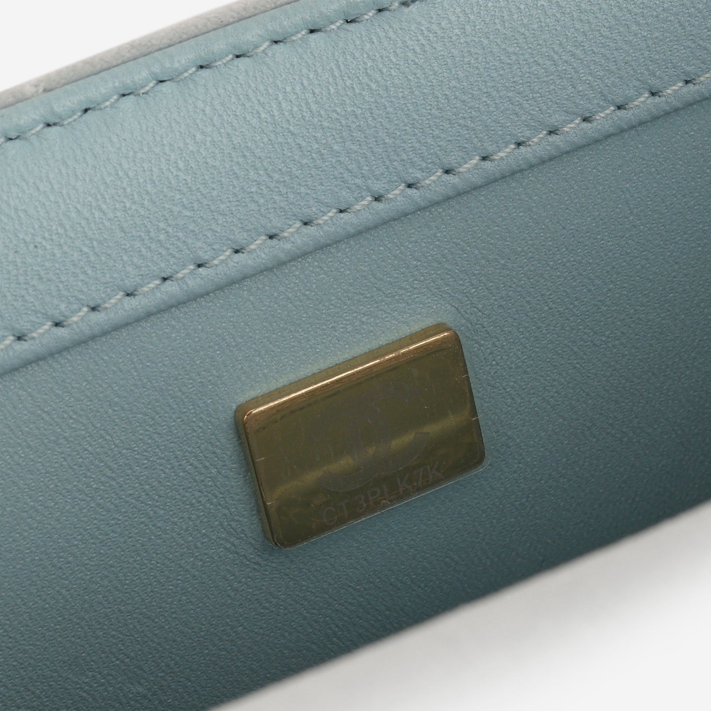 Chanel Mini Rectangular Pearl Crush - Mint Green Velvet | Light Gold Hardware