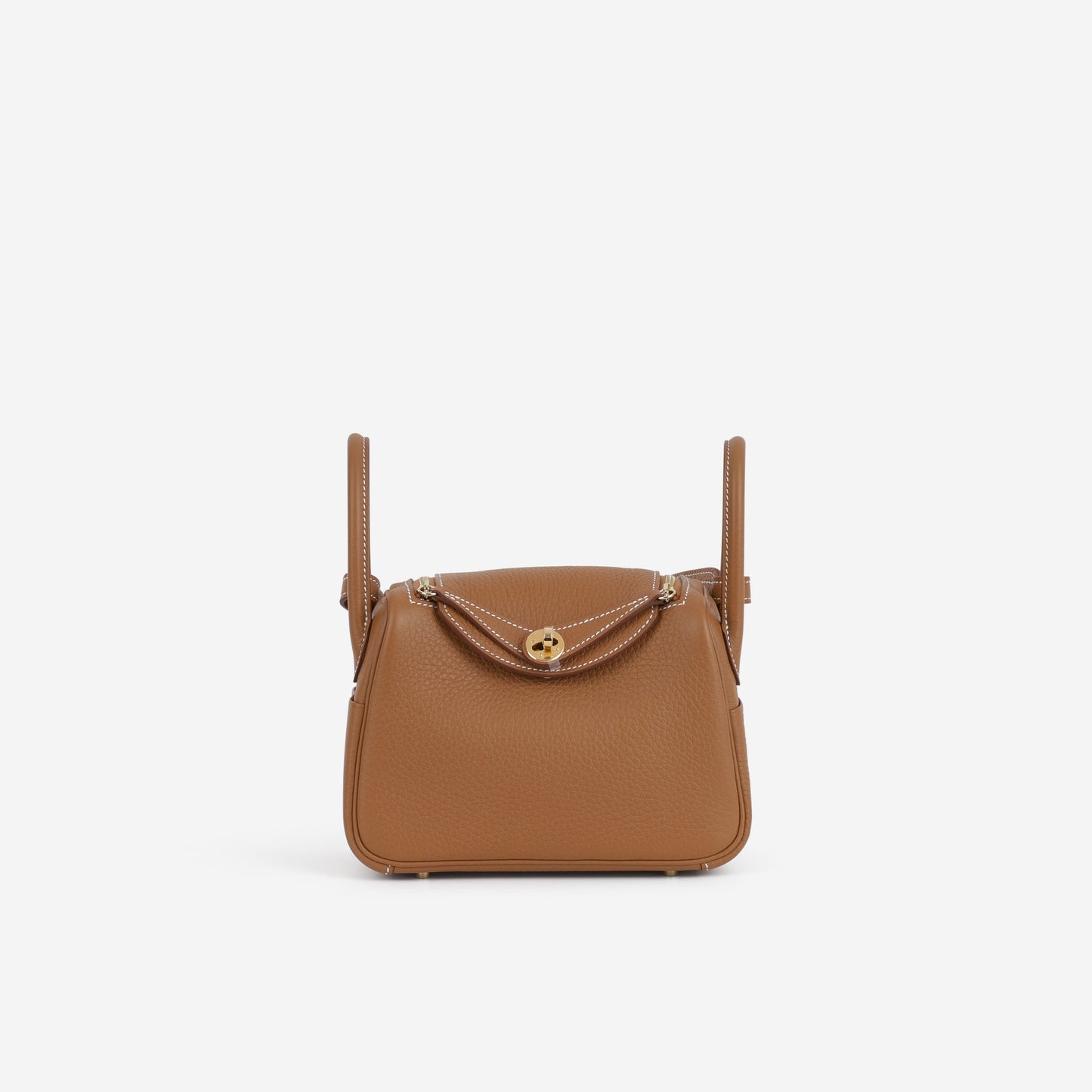 Hermès Hermès Mini Lindy - Gold Clemence | Gold Hardware