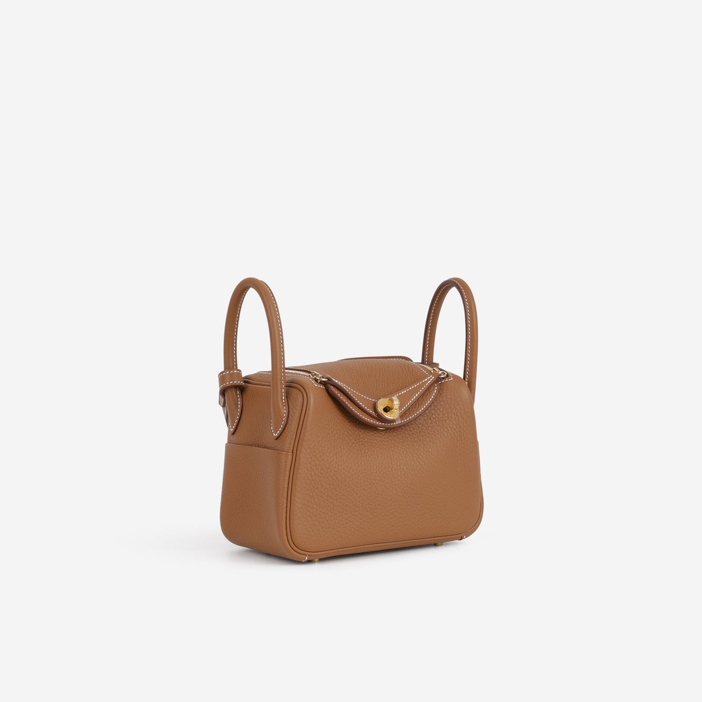 Hermès Hermès Mini Lindy - Gold Clemence | Gold Hardware