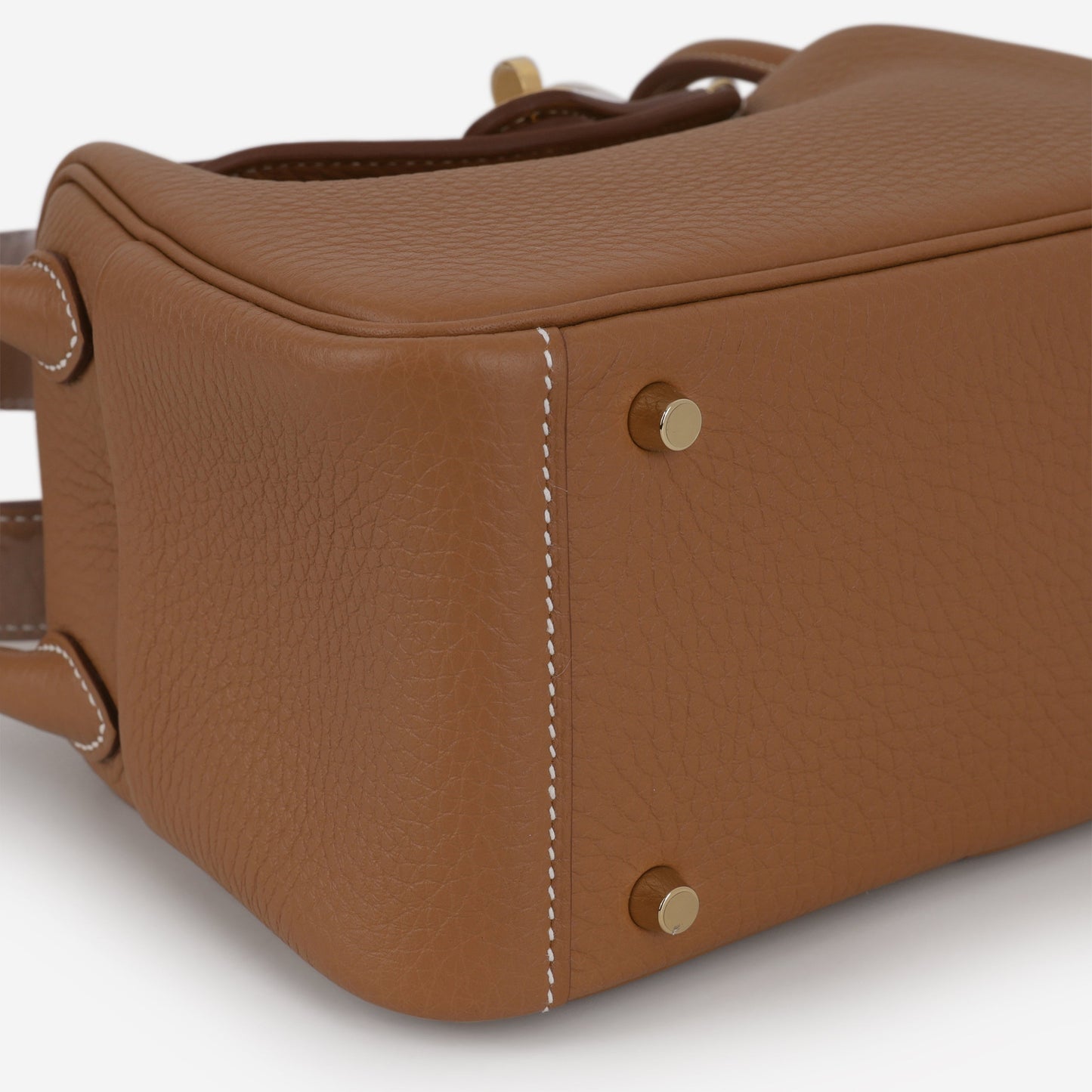 Hermès Hermès Mini Lindy - Gold Clemence | Gold Hardware