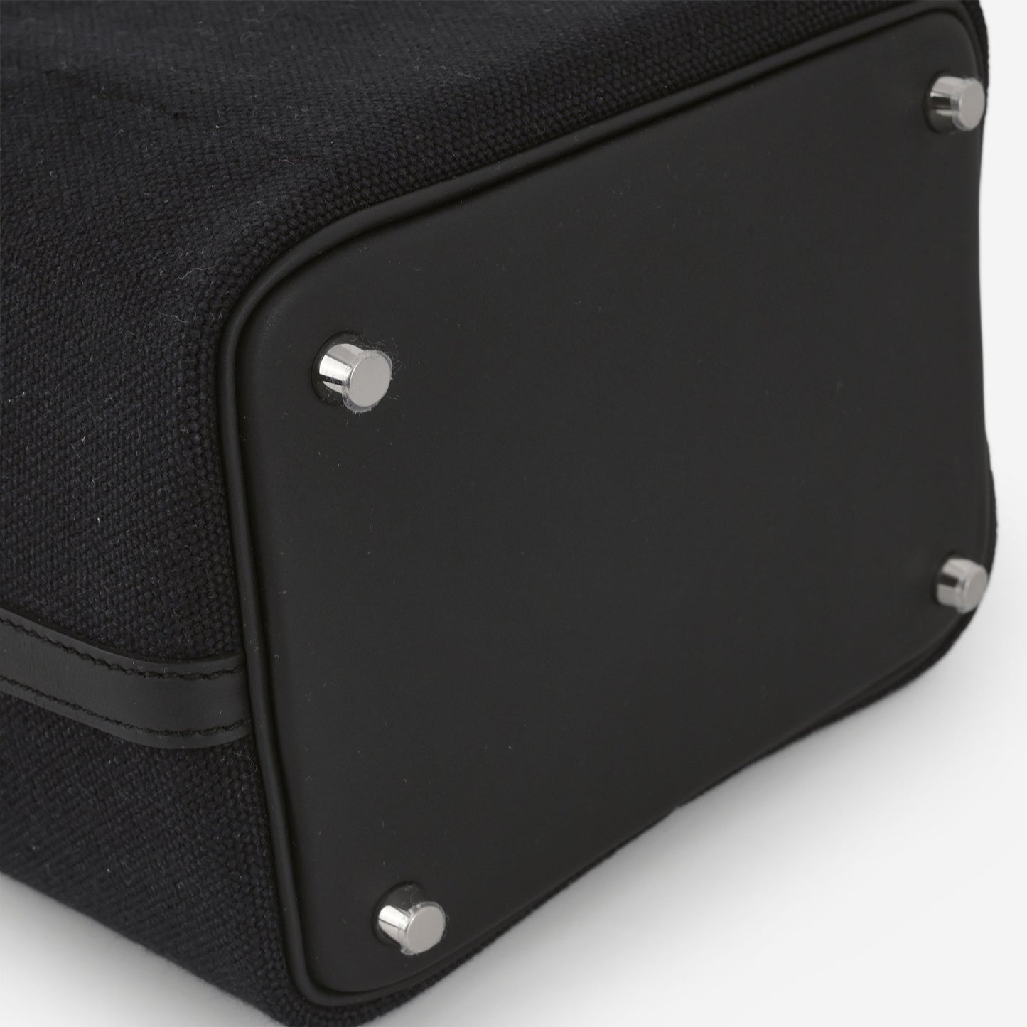 Hermès Picotin 18 Cargo - Noir Canvas / Swift | Palladium Hardware