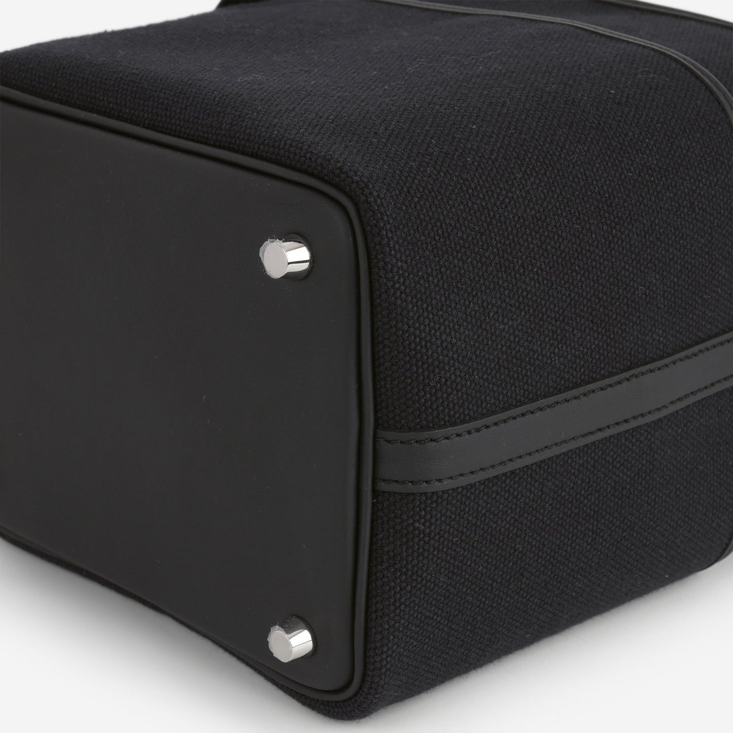 Hermès Picotin 18 Cargo - Noir Canvas / Swift | Palladium Hardware