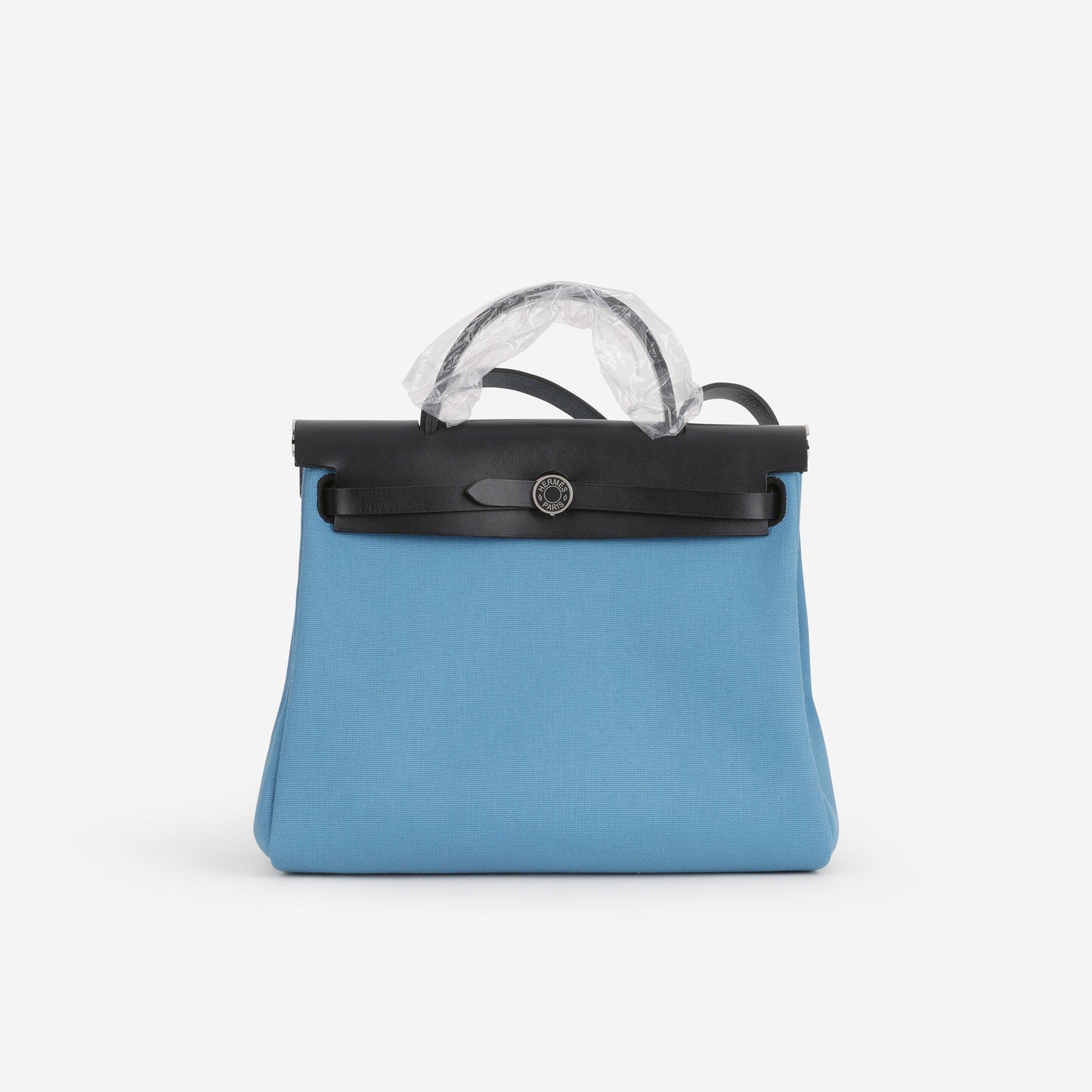 Hermès Herbag 31 - Bleu Jean / Black Hunter | Palladium Hardware