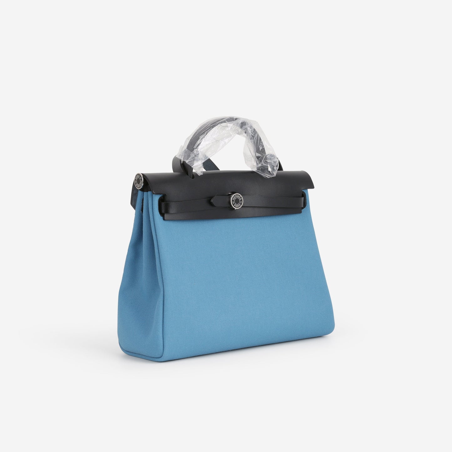 Hermès Herbag 31 - Bleu Jean / Black Hunter | Palladium Hardware