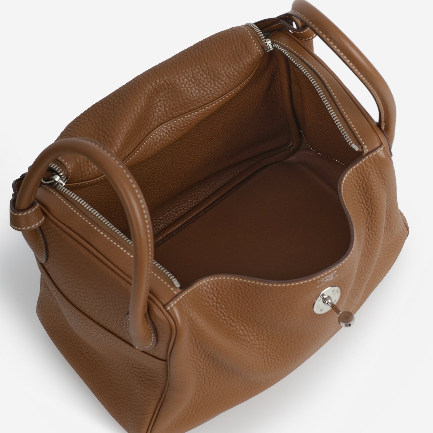 Hermès Hermès Lindy 30 - Gold Clemence | Palladium Hardware