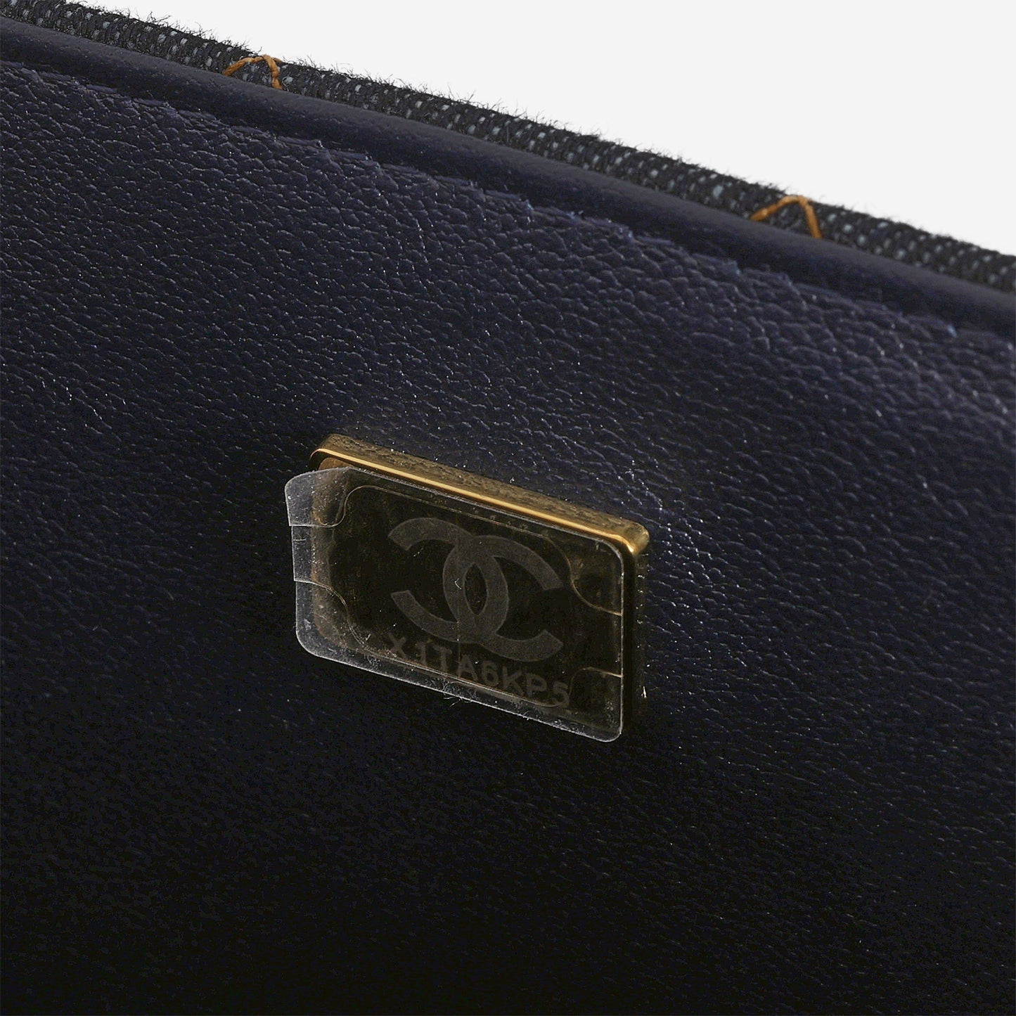 Chanel Mini Flap Rectangular - Indigo Denim | Gold Hardware
