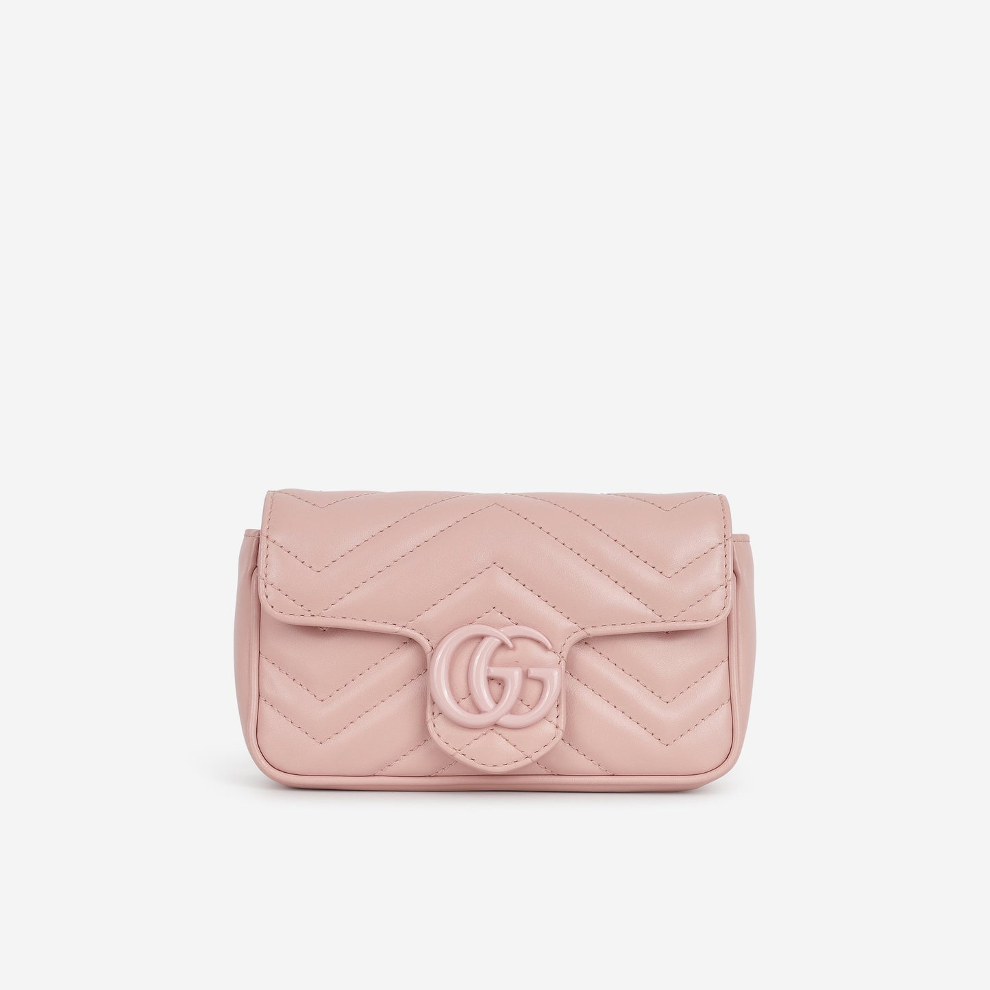 Gucci Super Mini Marmont - So Pink Calfskin | Tonal Hardware