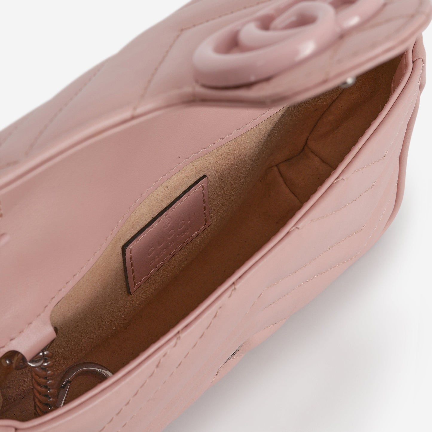 Gucci Super Mini Marmont - So Pink Calfskin | Tonal Hardware