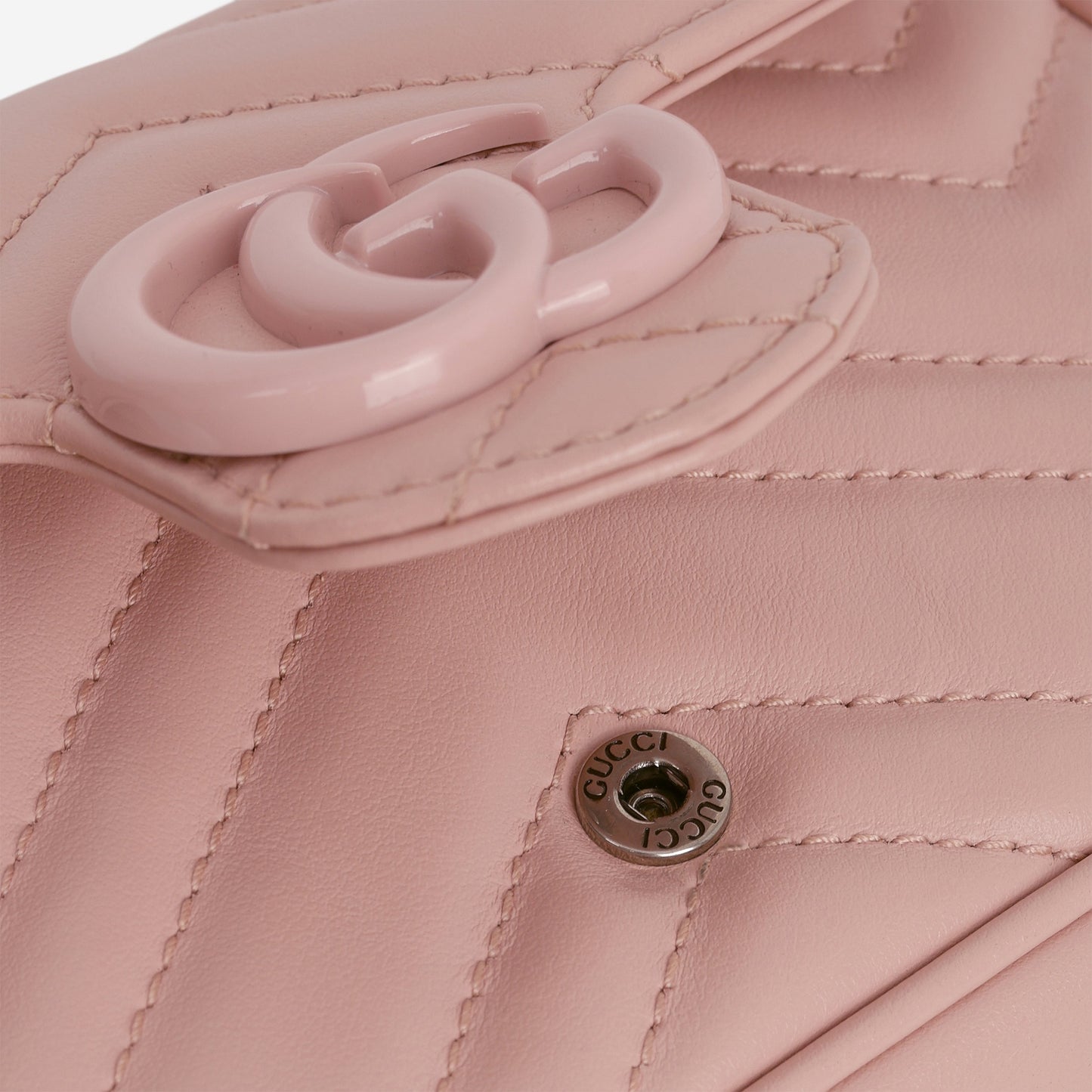 Gucci Super Mini Marmont - So Pink Calfskin | Tonal Hardware