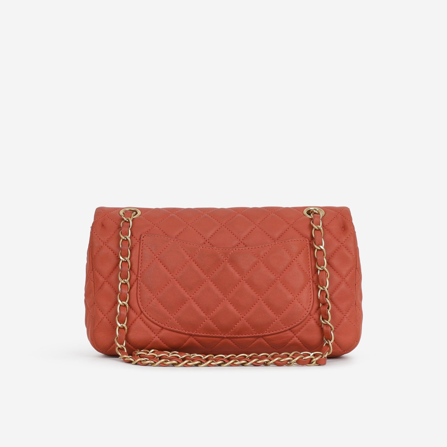 Chanel Valentine Charm Chain Flap - Red Lambskin | Gold Hardware