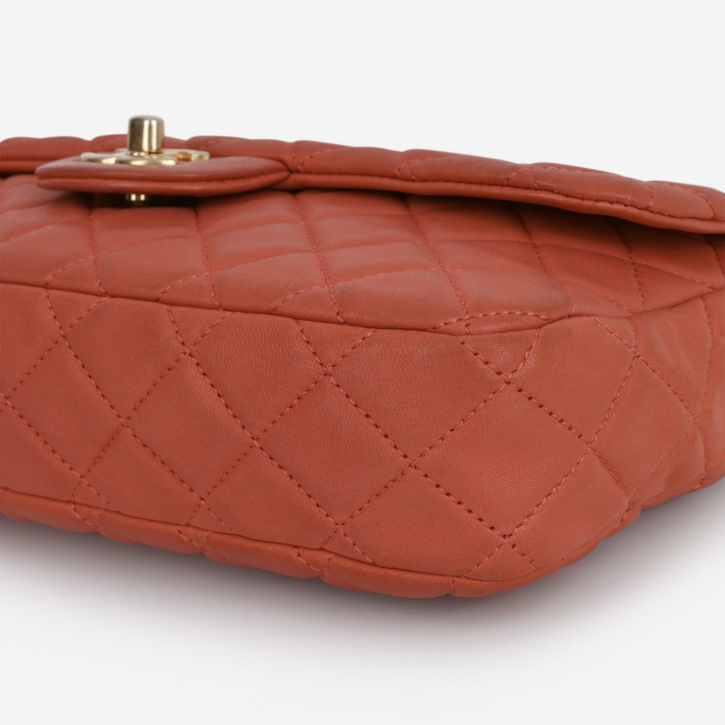 Chanel Valentine Charm Chain Flap - Red Lambskin | Gold Hardware