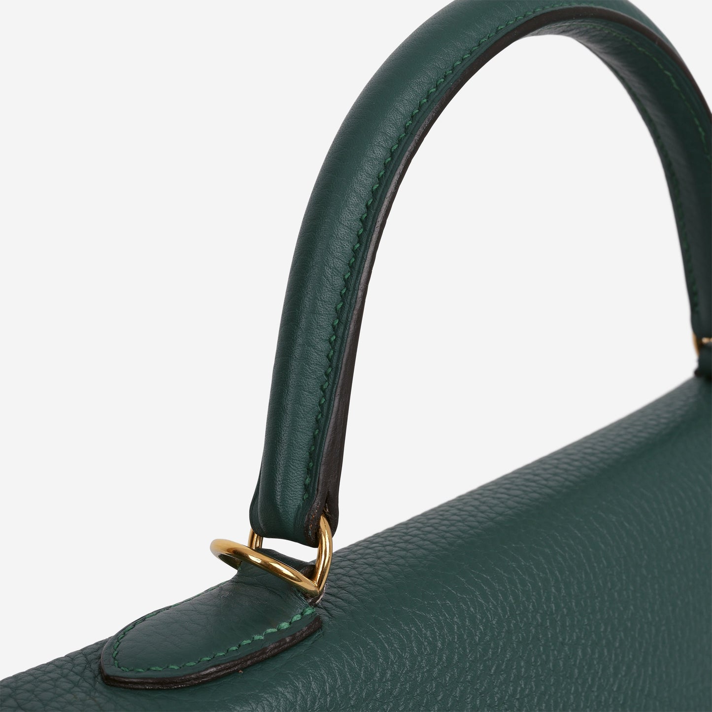 Hermès Kelly 35 - Malachite Clemence | Gold Hardware