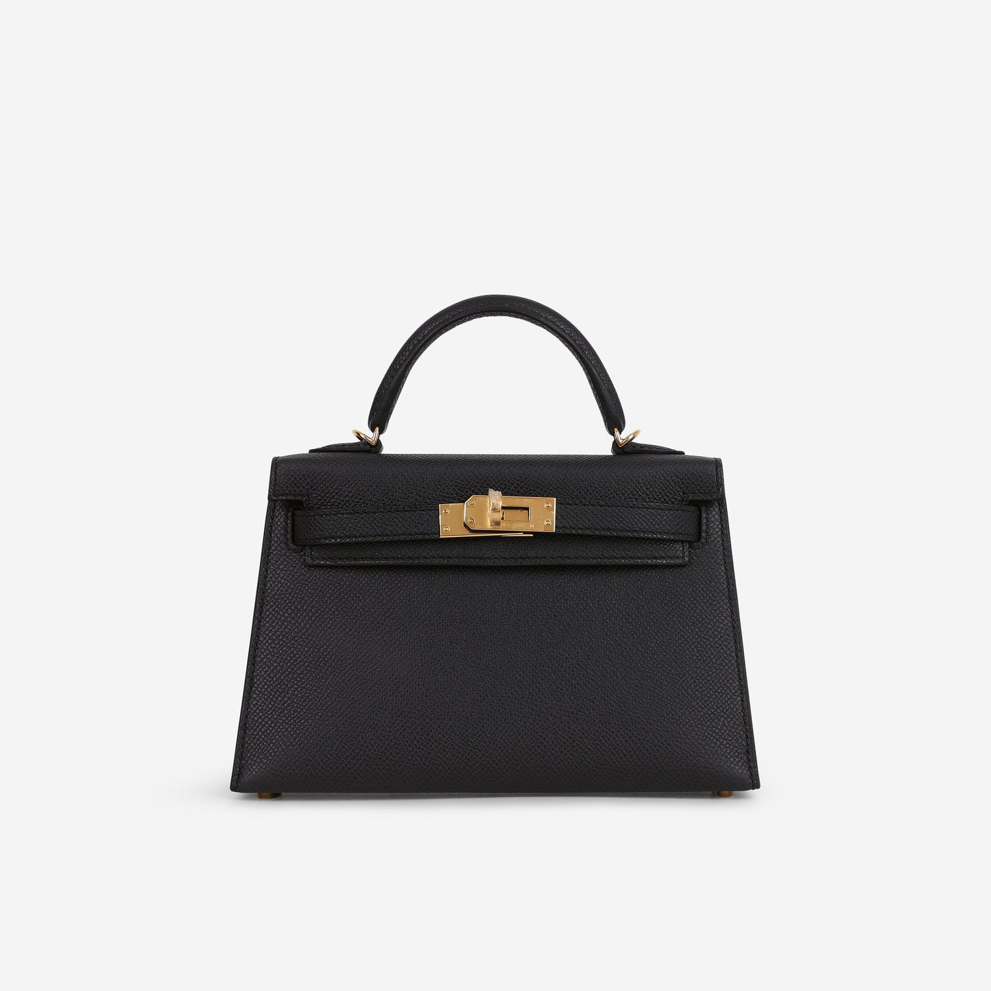 Hermès Mini Kelly 20cm - Black Epsom | Gold Hardware